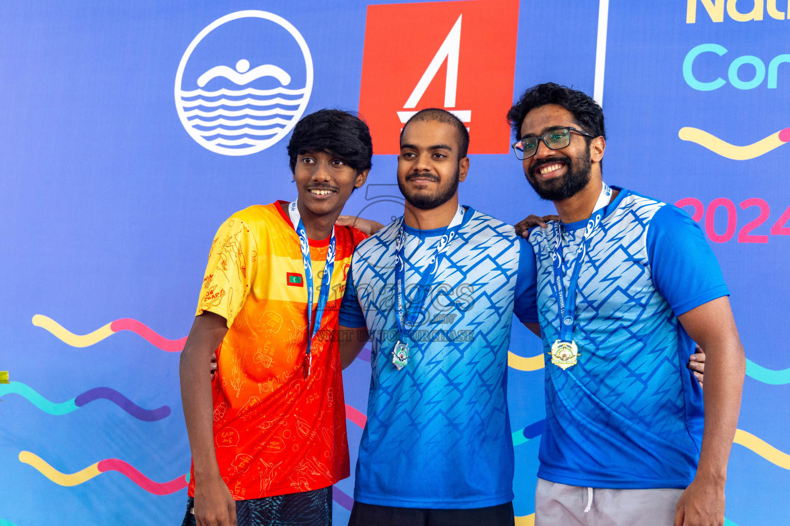 Day 7 of National Swimming Competition 2024 held in Hulhumale', Maldives on Thursday, 19th December 2024.
Photos: Ismail Thoriq / images.mv