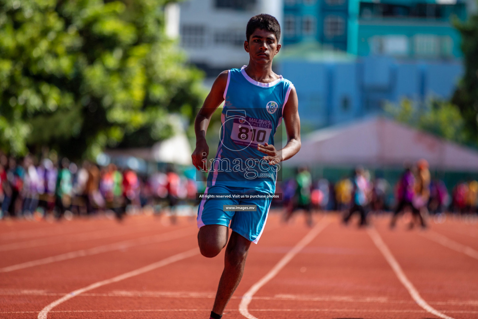 Day 1 of Inter-School Athletics Championship held in Male', Maldives on 22nd May 2022. Photos by: Maanish / images.mv