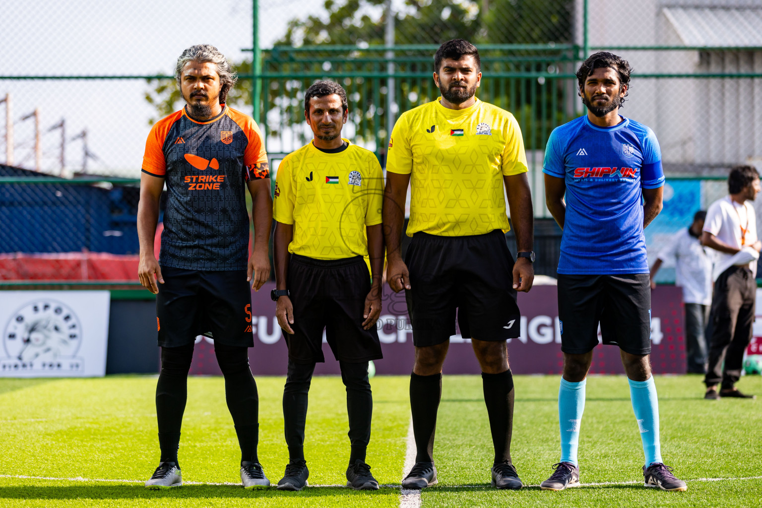 FC Calms vs FC Calms Blue in Day 7 of BG Futsal Challenge 2024 was held on Monday, 18th March 2024, in Male', Maldives Photos: Nausham Waheed / images.mv