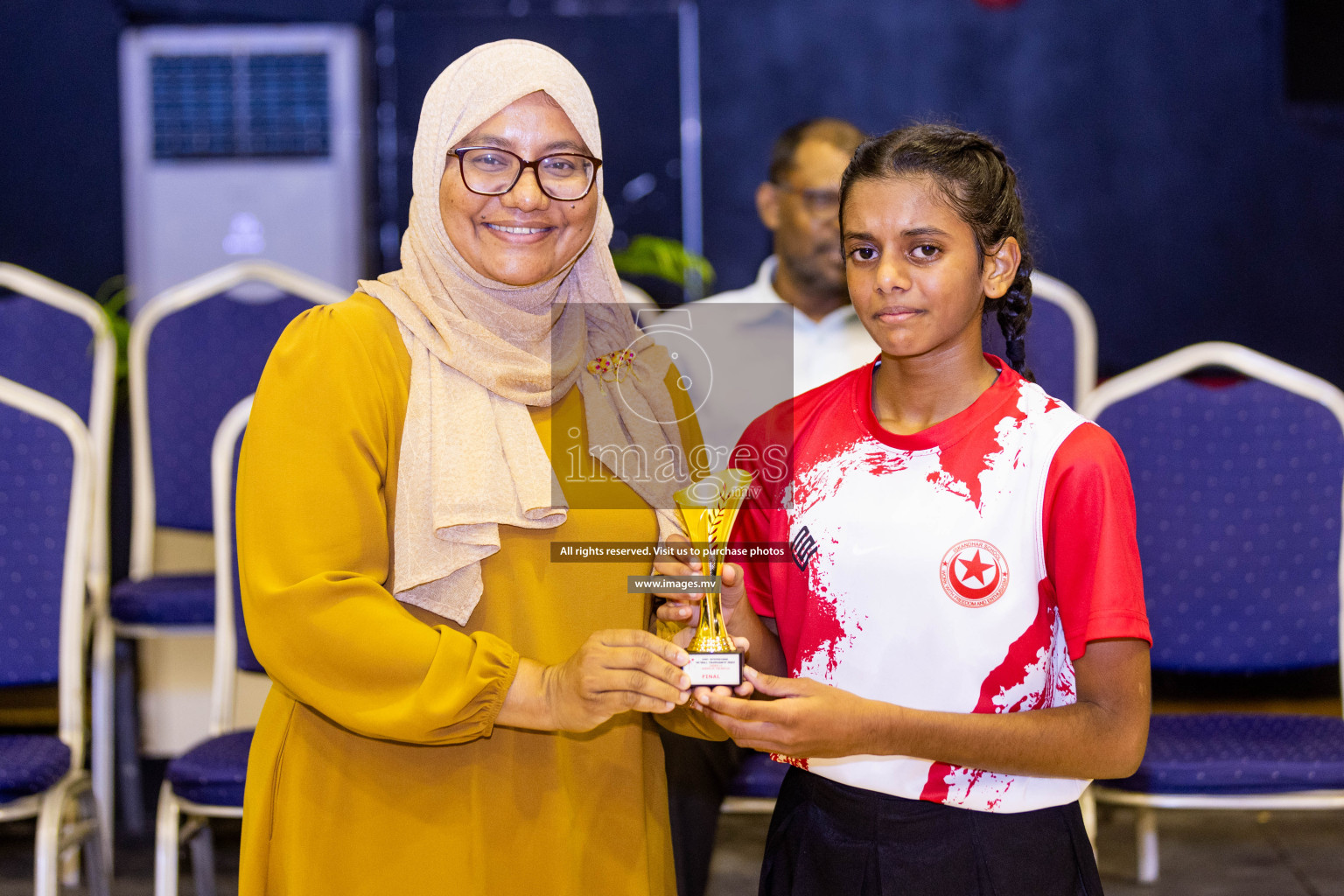 Final of 24th Interschool Netball Tournament 2023 was held in Social Center, Male', Maldives on 7th November 2023. Photos: Nausham Waheed / images.mv