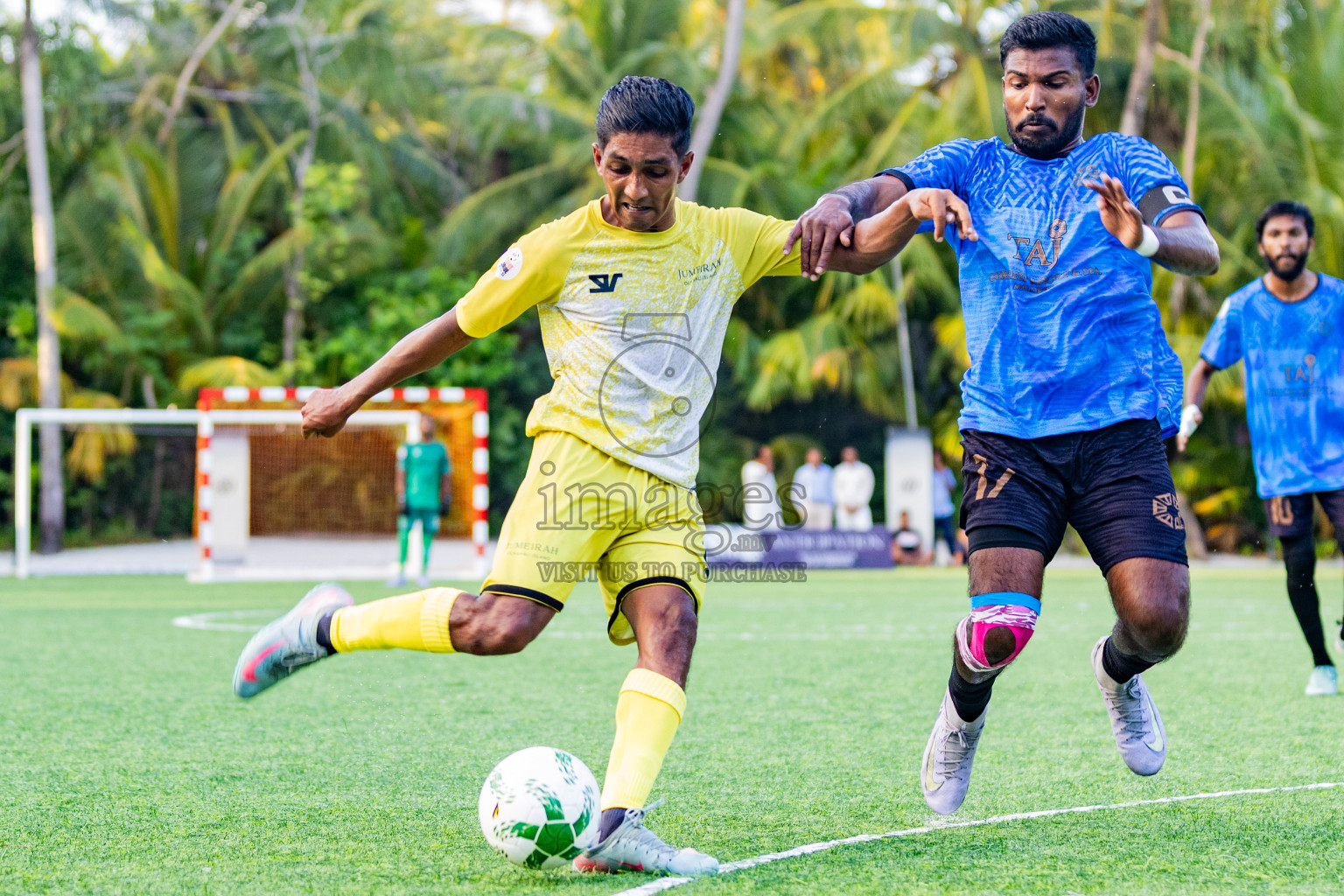 Jumeirah Olhahali vs Taj Maldives in Resort League 2025 (North Male Zone) day 5 was held on Sunday, 7th September 2025 in One And Only Reethi Rah Maldives Resort, Photos: Areef Adam / images.mv