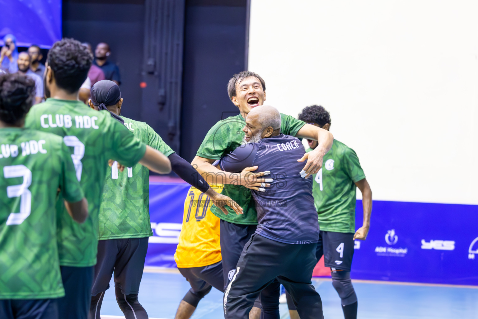 Final of MILO VAM Cup 2024 (Men's Division) was held in Social Center Indoor Hall on Monday, 4th November 2024. 
Photos: Ismail Thoriq / images.mv