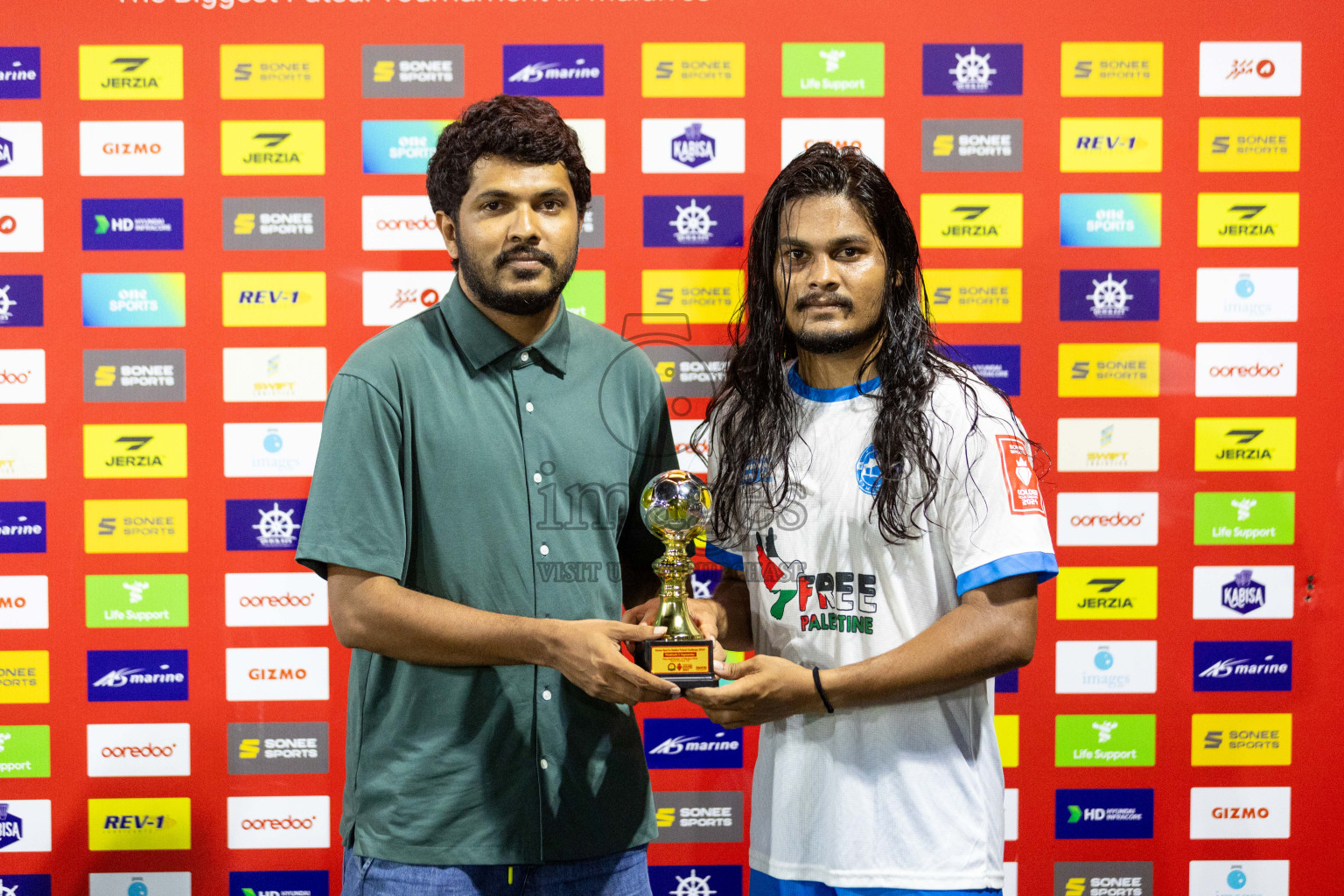 Th Madifushi vs Th Veymandoo in Day 20 of Golden Futsal Challenge 2024 was held on Saturday , 3rd February 2024 in Hulhumale', Maldives Photos: Nausham Waheed / images.mv