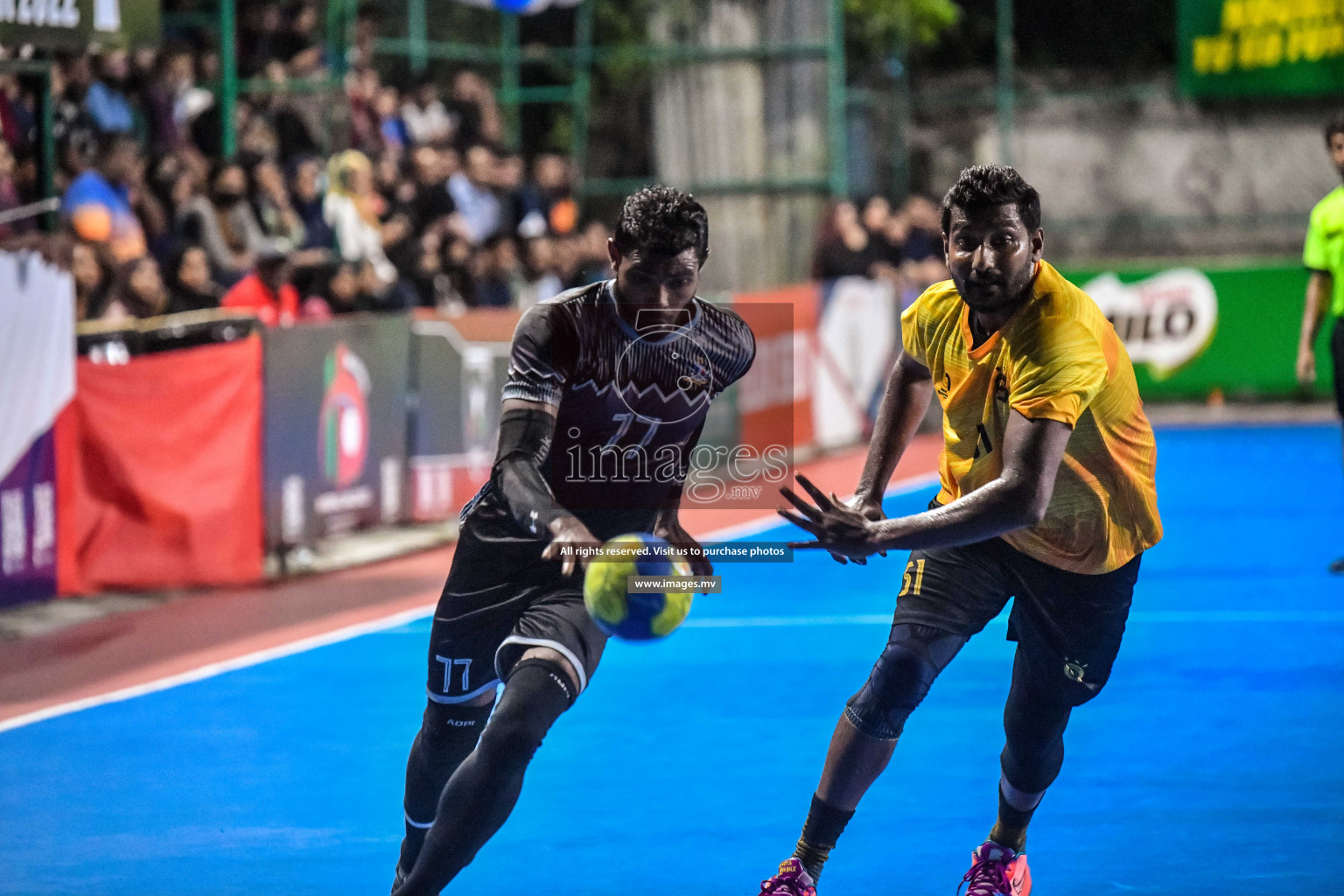 Final of Milo 6th Inter Office Handball Tournament 2022 - Photos by Nausham Waheed