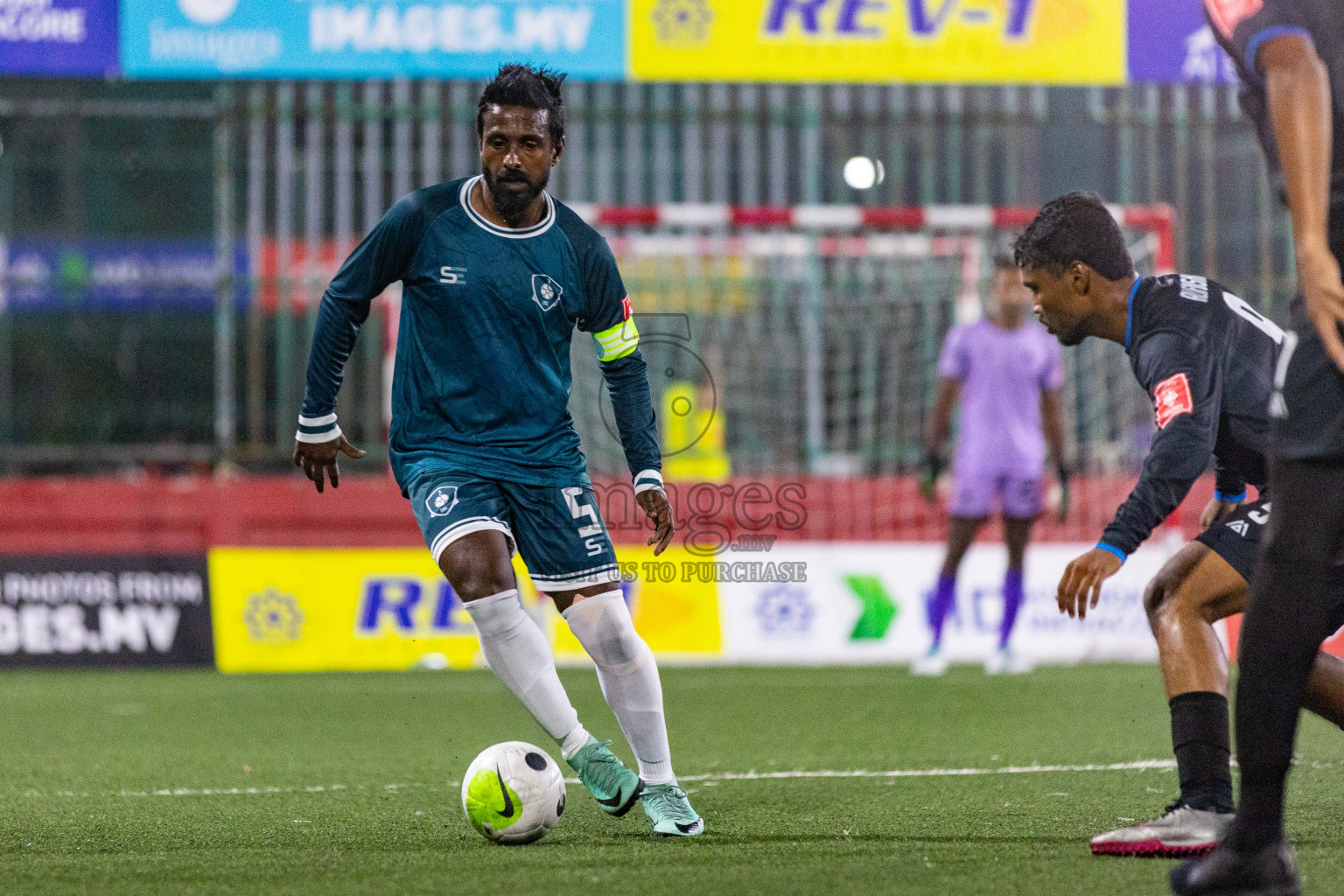 R Dhuvaafaru vs R Alifushi in Golden Futsal Challenge 2024 was held on Tuesday, 16th January 2024, in Hulhumale', Maldives
Photos: Ismail Thoriq / images.mv