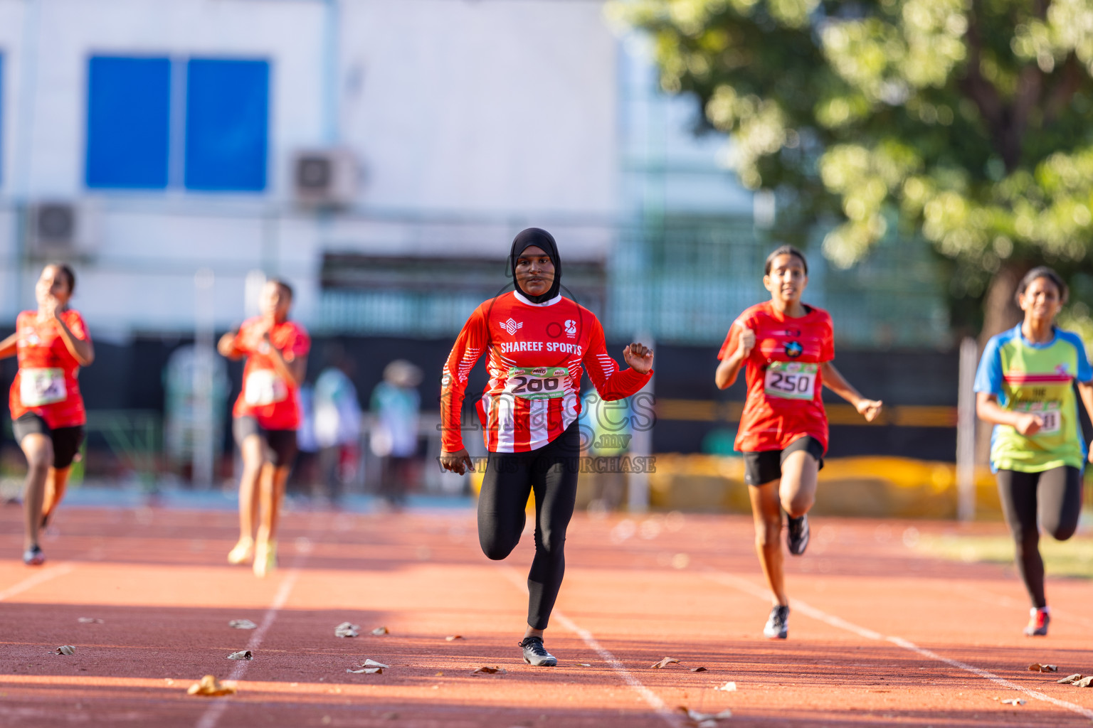 Day 1 of 12th Milo Association Championships was held in Ekuveni Track at Male', Maldives on Thursday, 24th April 2025. Photos: Ismail Thoriq / images.mv
