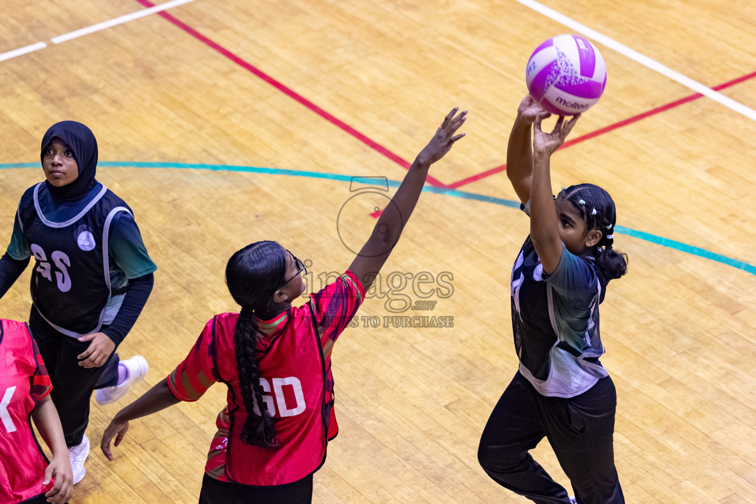 Day 13 of 26th Inter-School Netball Tournament 2025 was held in Social Center Indoor Hall on Saturday, 1st November 2025. 
Photos: Hassan Simah / images.mv