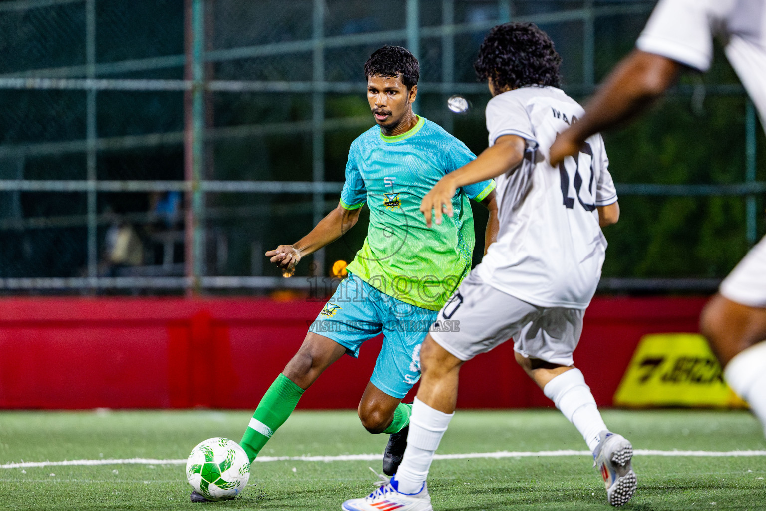 Silver Sands vs Club WAMCO in Day 14 of Office League 2025 was held on Tuesday, 29th April 2025 in Hulhumale', Maldives. Photos: Nausham Waheed / images.mv