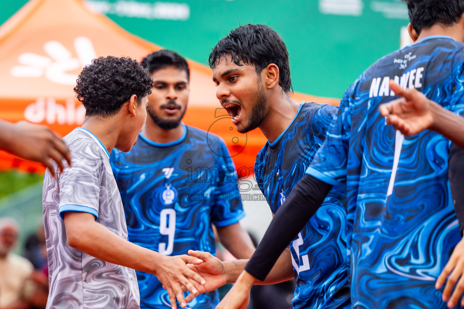 Day 2 of Interschool Volleyball Tournament 2024 was held in Ekuveni Volleyball Court at Male', Maldives on Sunday, 24th November 2024. Photos: Nausham Waheed / images.mv