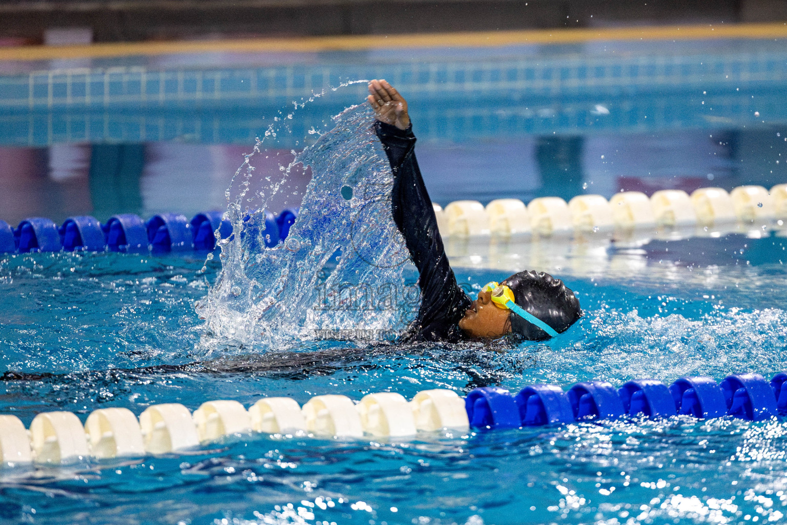 Day 4 of BML 5th National Swimming Kids Festival 2024 held in Hulhumale', Maldives on Thursday, 21st November 2024. Photos: Nausham Waheed / images.mv