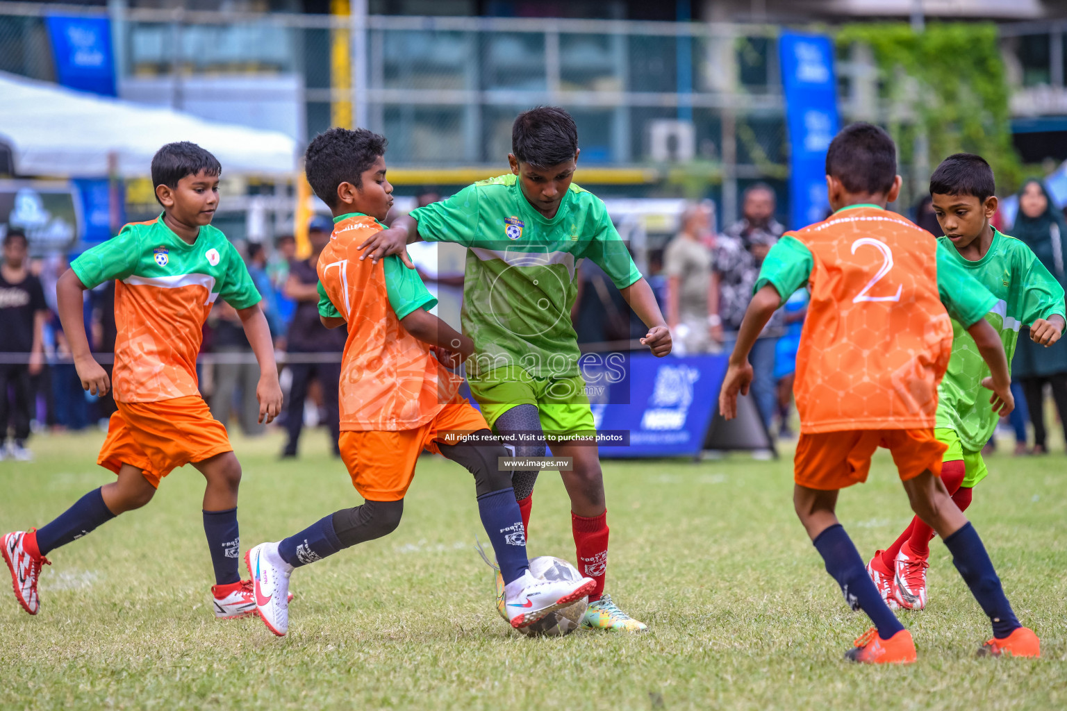 Day 3 of Milo Kids Football Fiesta 2022 was held in Male', Maldives on 21st October 2022. Photos: Nausham Waheed/ images.mv