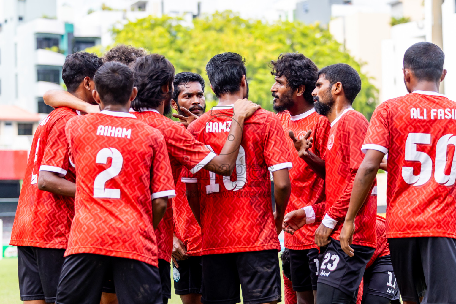 Eydhafushi vs Male' in Semi Finals of Gold Cup 2024 held at National Football Stadium on Saturday, 21st December 2024. Photos: Nausham Waheed / Images.mv