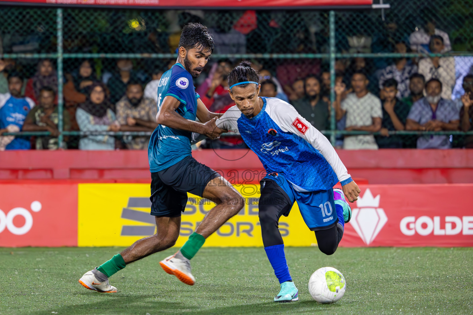 M Mulak vs F Bilehdhoo on Day 36 of Golden Futsal Challenge 2024 was held on Wednesday, 21st February 2024, in Hulhumale', Maldives
Photos: Ismail Thoriq, / images.mv