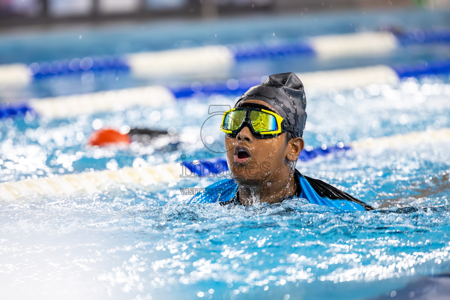 Day 2 of 20th BML Inter-school Swimming Competition 2024 held in Hulhumale', Maldives on Sunday, 13th October 2024. Photos: Ismail Thoriq / images.mv