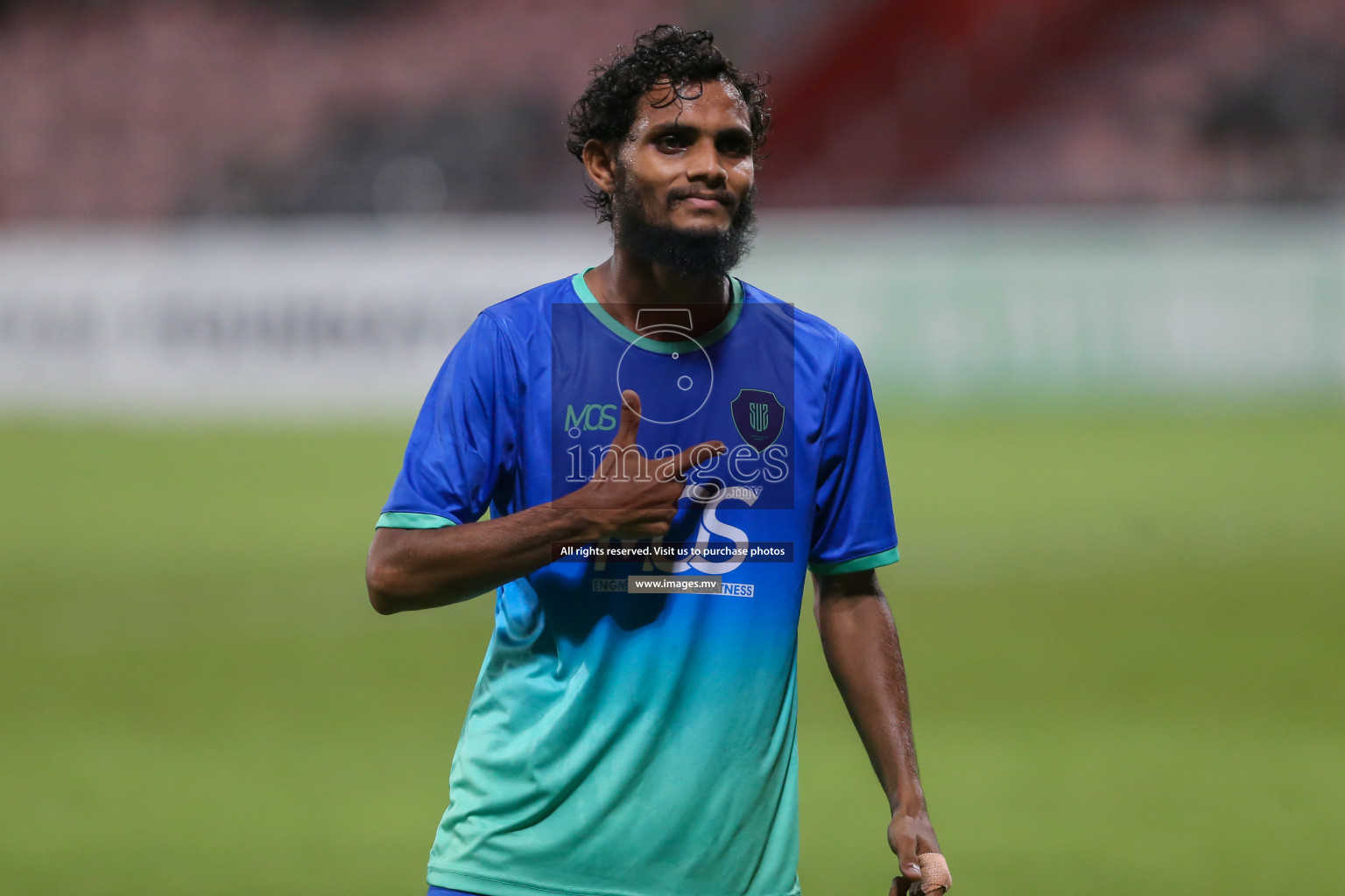 President's Cup 2023 - Club Eagles vs Super United Sports, held in National Football Stadium, Male', Maldives  Photos: Mohamed Mahfooz Moosa/ Images.mv