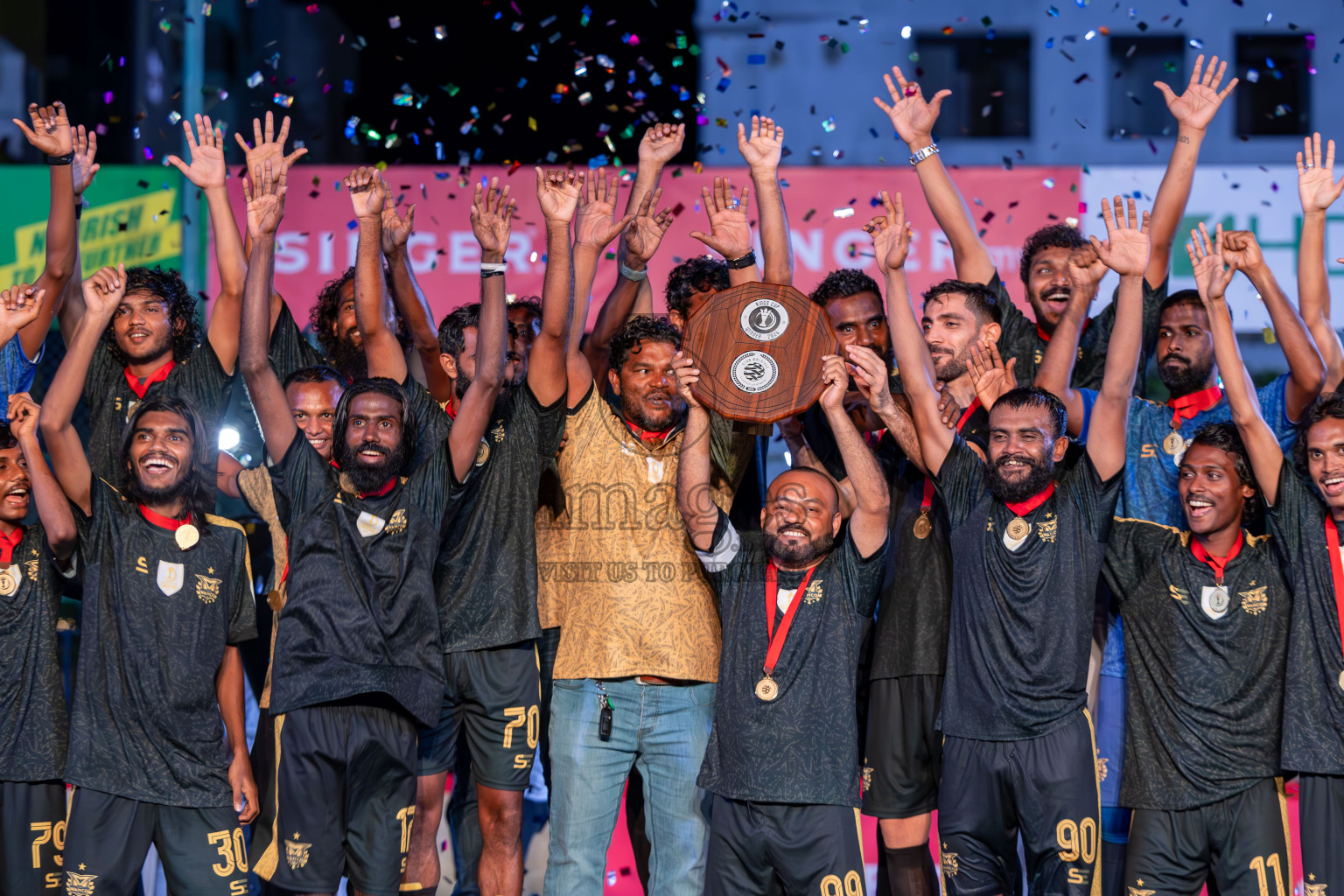 CLUB WAMCO vs JOALI Maldives  in the finals of Kings Cup 2024 held in Rehendi Futsal Ground, Hulhumale', Maldives on Sunday, 1st September 2024. 
Photos: Ismail Thoriq / images.mv