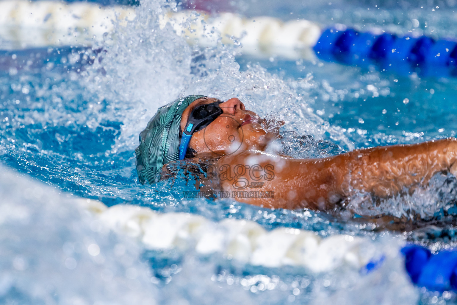 Day 2 of 20th Inter-school Swimming Competition 2024 held in Hulhumale', Maldives on Sunday, 13th October 2024. Photos: Nausham Waheed / images.mv