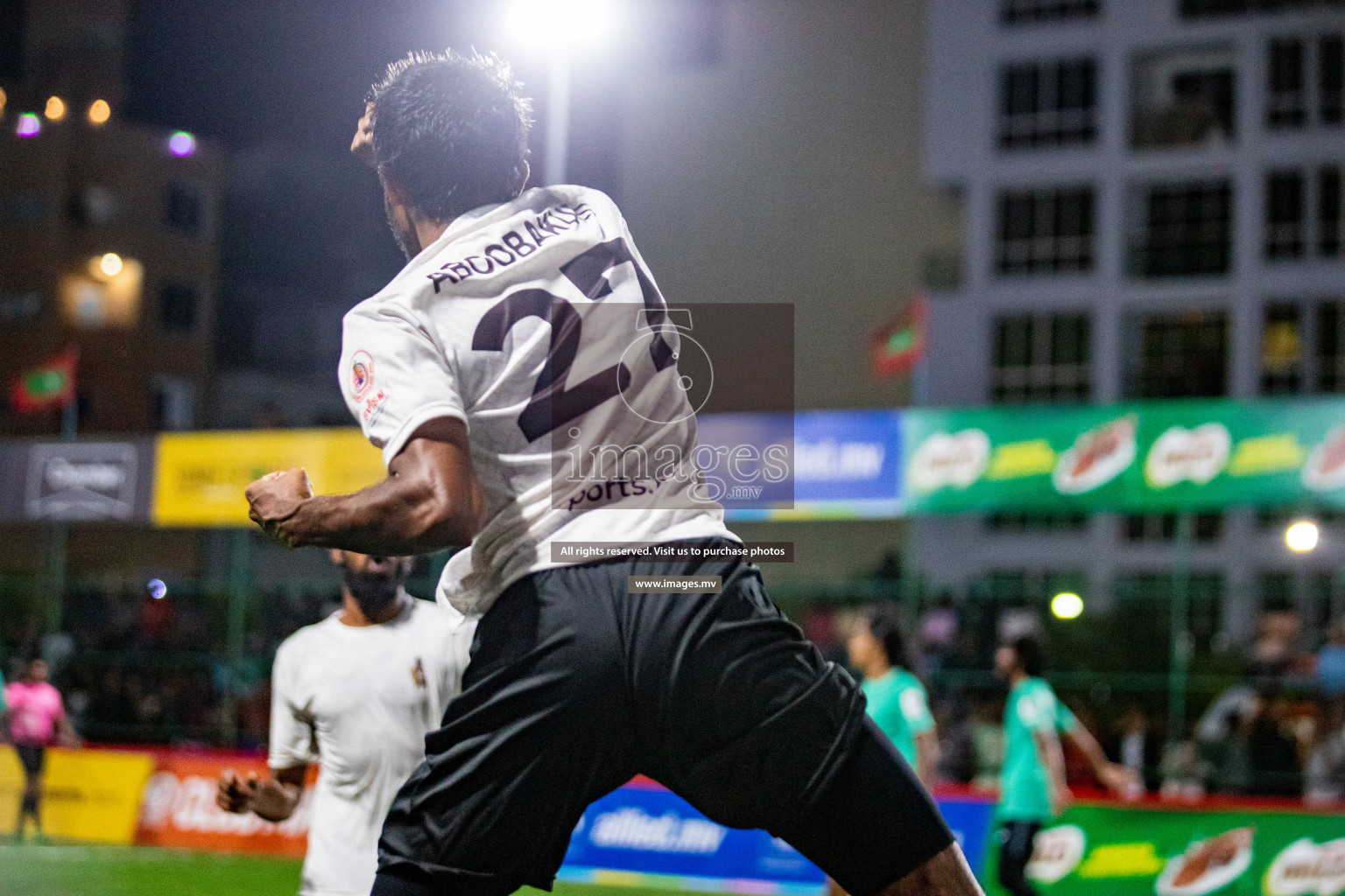 United BML vs Club Airports in Club Maldives Cup 2022 was held in Hulhumale', Maldives on Saturday, 15th October 2022. Photos: Hassan Simah/ images.mv