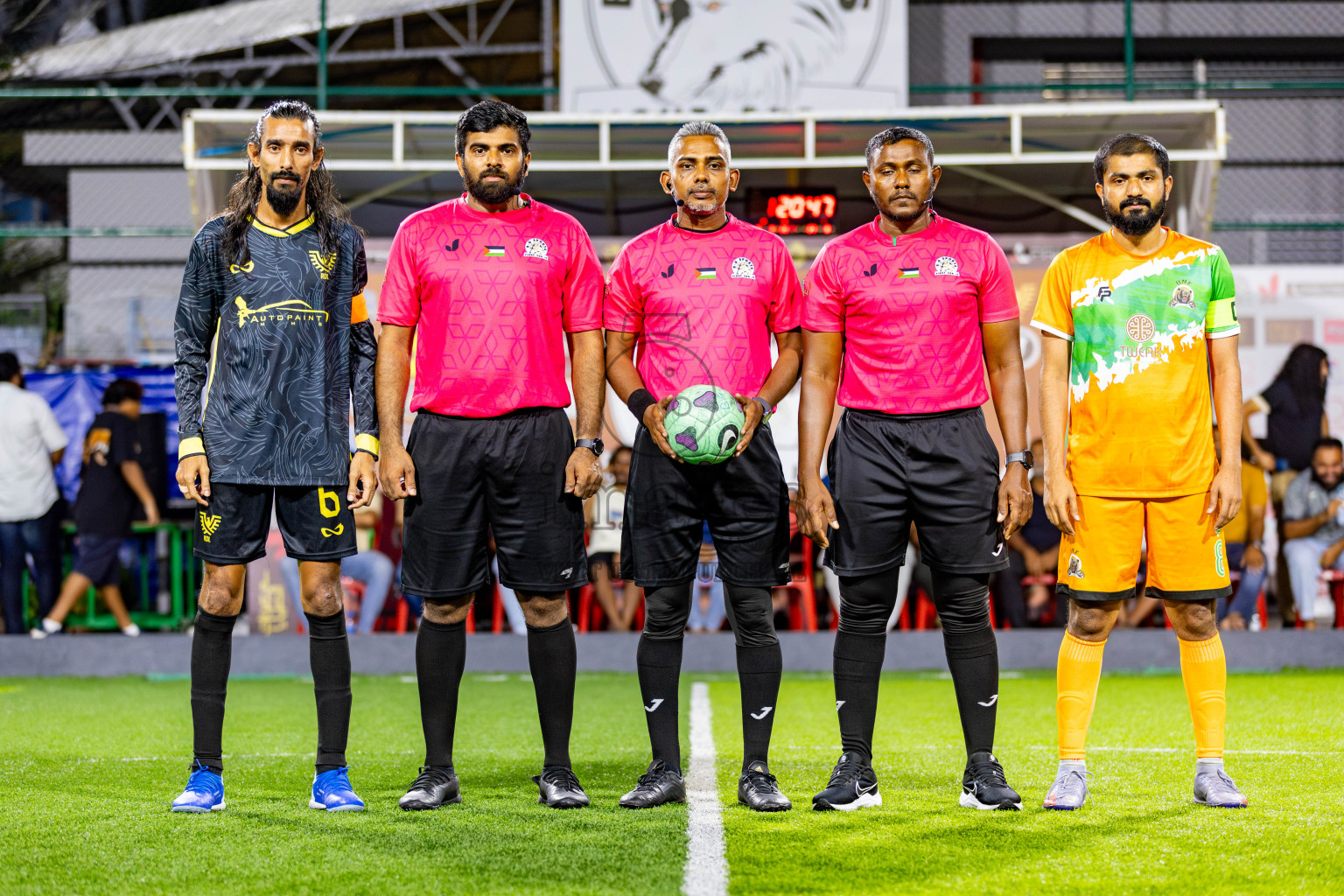 RDL vs UNF in Semi Finals of BG Futsal Challenge 2024 was held on Tuesday , 2nd April 2024, in Male', Maldives Photos: Nausham Waheed / images.mv