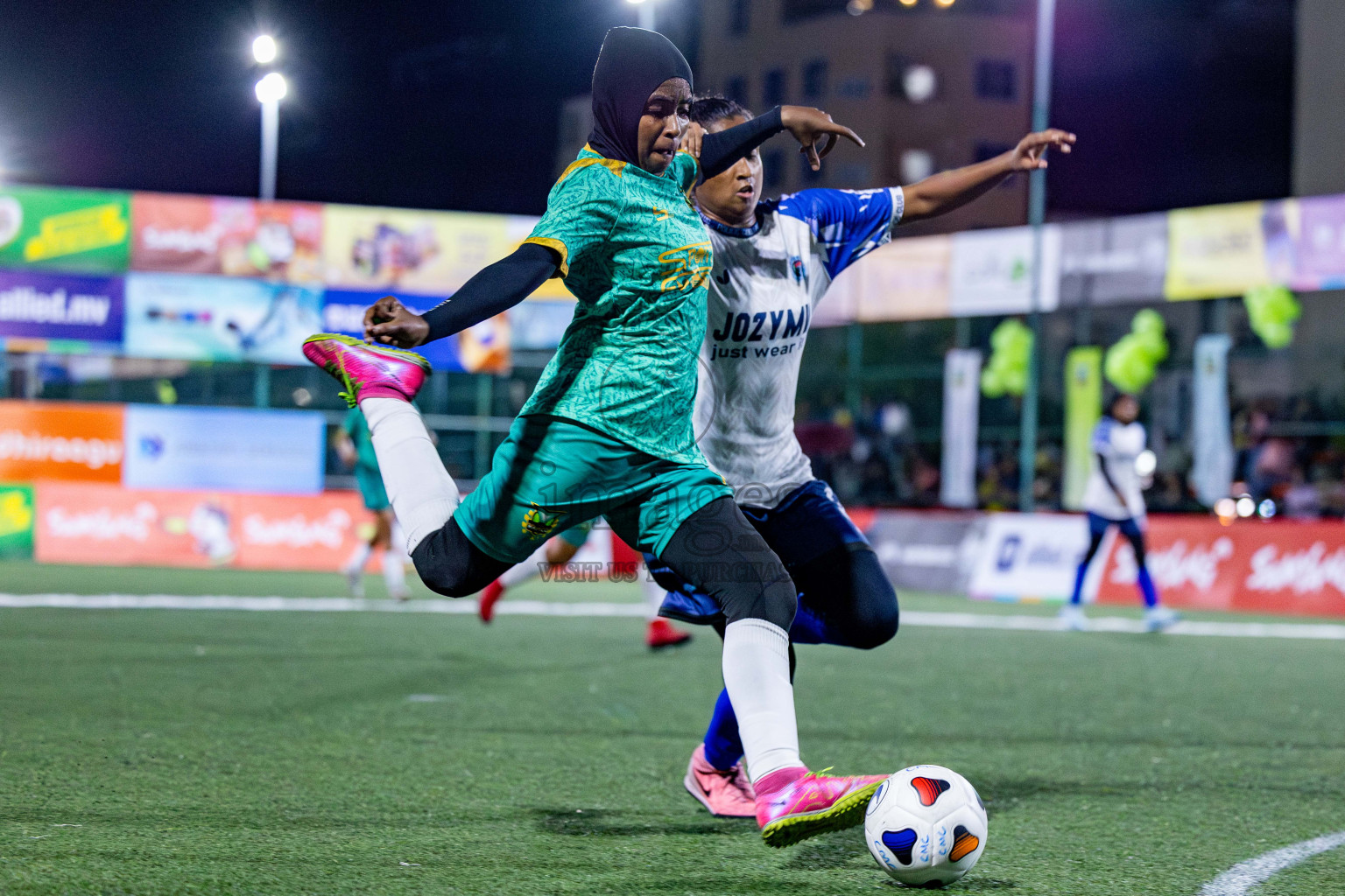 WAMCO vs POLICE CLUB in Eighteen Thirty 2024 2024 held in Rehendi Futsal Ground, Hulhumale', Maldives on Monday, 16th September 2024. Photos: Shu / images.mv