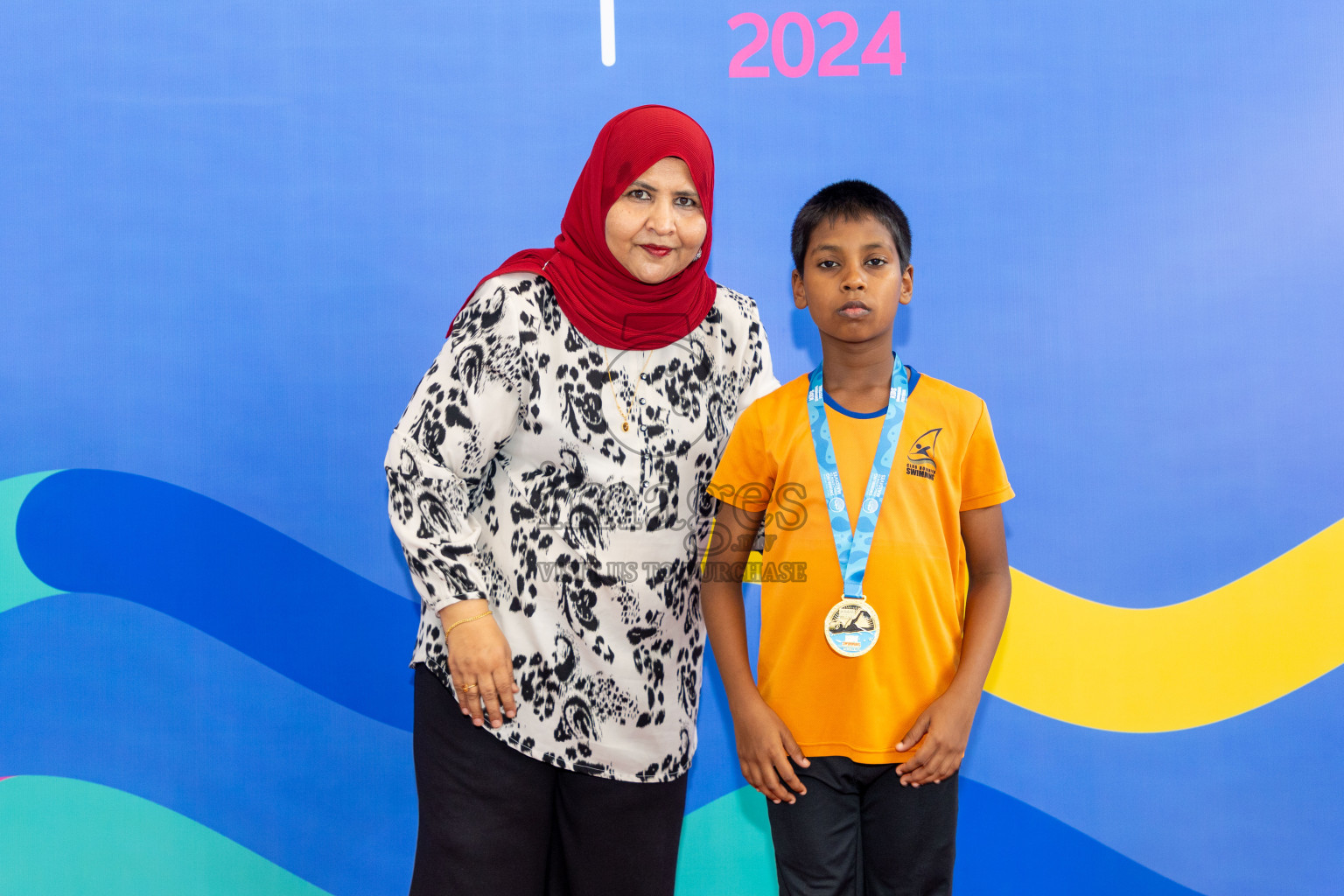 Closing of BML 5th National Swimming Kids Festival 2024 held in Hulhumale', Maldives on Saturday, 23rd November 2024.
Photos: Ismail Thoriq / images.mv