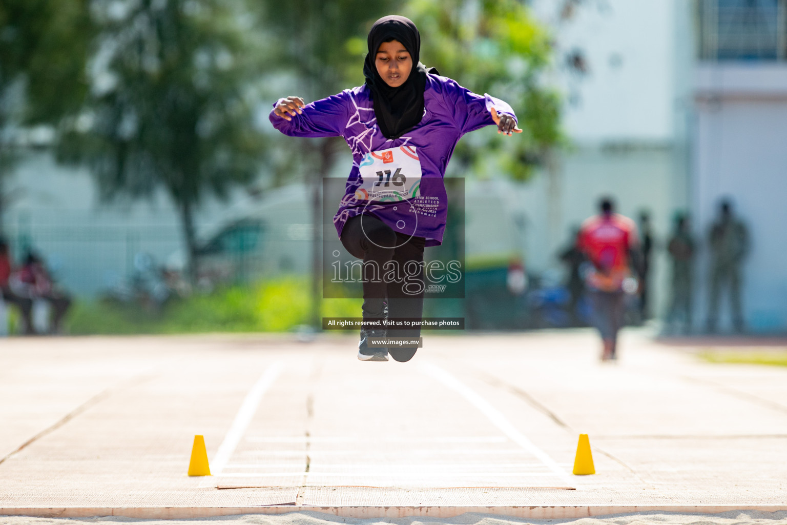 Day four of Inter School Athletics Championship 2023 was held at Hulhumale' Running Track at Hulhumale', Maldives on Wednesday, 17th May 2023. Photos: Nausham Waheed/ images.mv