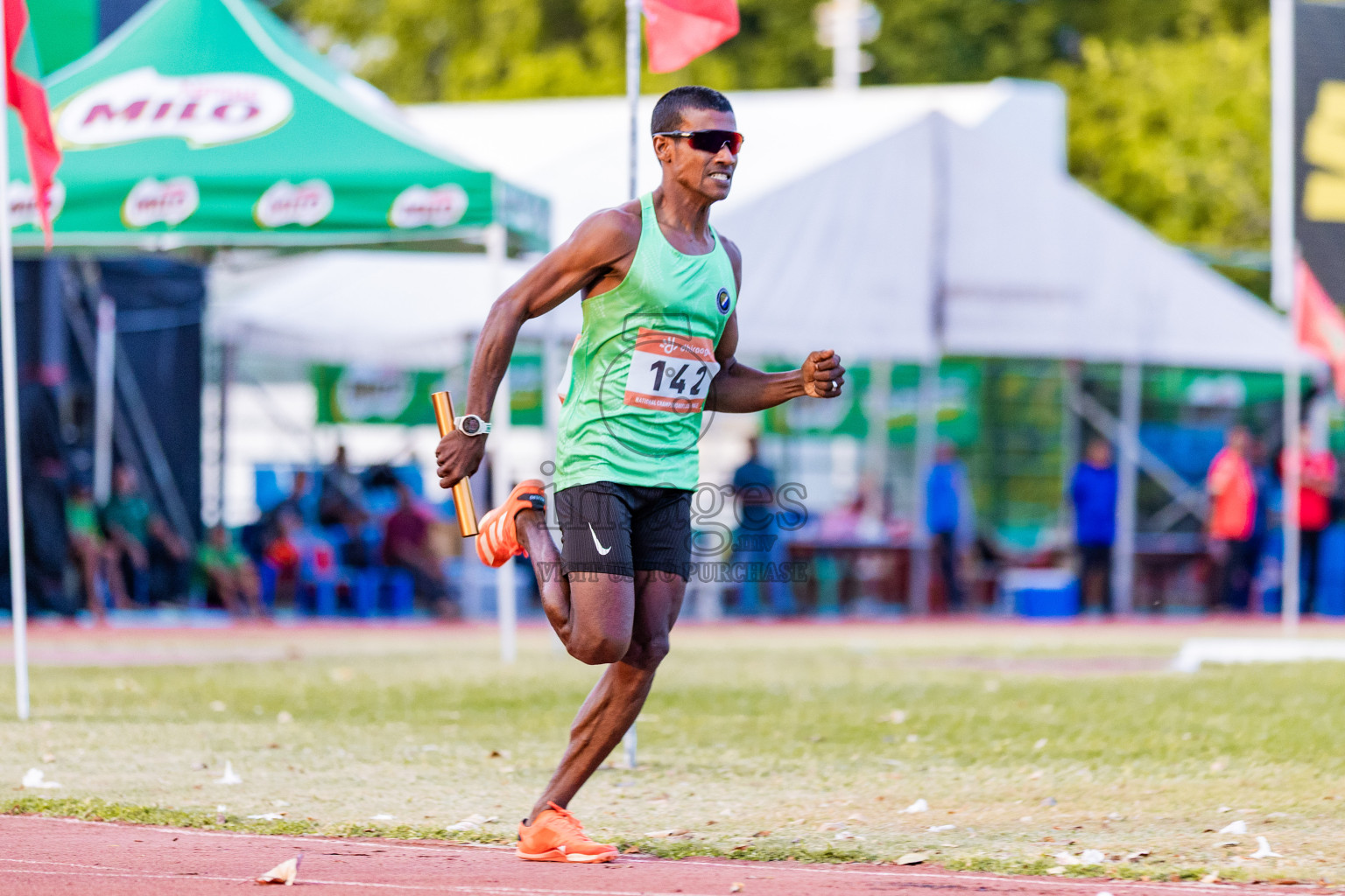 Day 1 of National Athletics Championship 2025 was held at Ekuveni Running Ground in Male', Maldives on Thursday, 14th August 2025. Photos: Areef Adam / images.mv