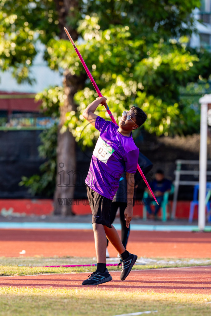 Day 2 of Inter-school Athletics Championship 2025 held in Ekuveni Synthetic Track, Male', Maldives on Tuesday, 07th October 2025. Photos by: Nausham Waheed / Images.mv