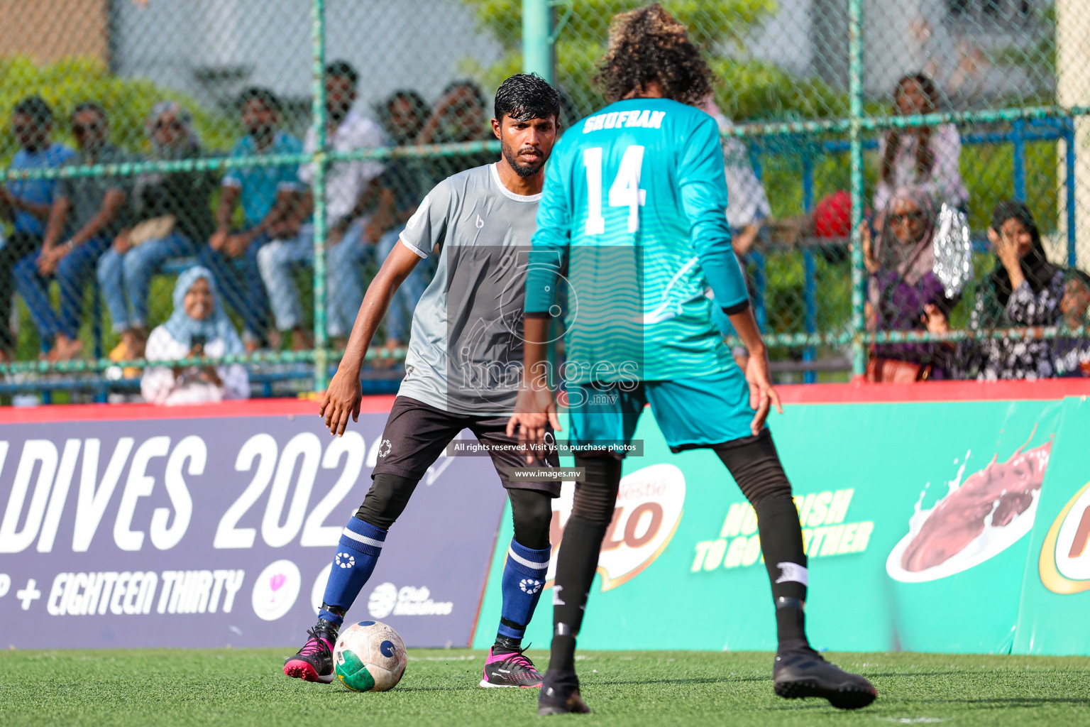 Fehi Fahi Club vs Mira RC in Club Maldives Cup Classic 2023 held in Hulhumale, Maldives, on Tuesday, 25th July 2023 Photos: Nausham Waheed/ images.mv