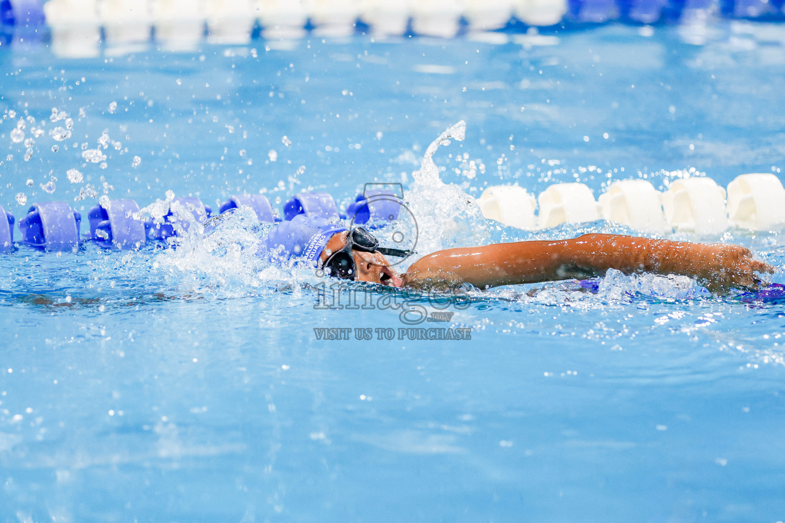 Day 1 of BML 6th National Kids Swimming Kids Festival 2025 held in Hulhumale', Maldives on Monday, 3rd November 2024. Photos: Hassan Simah / images.mv