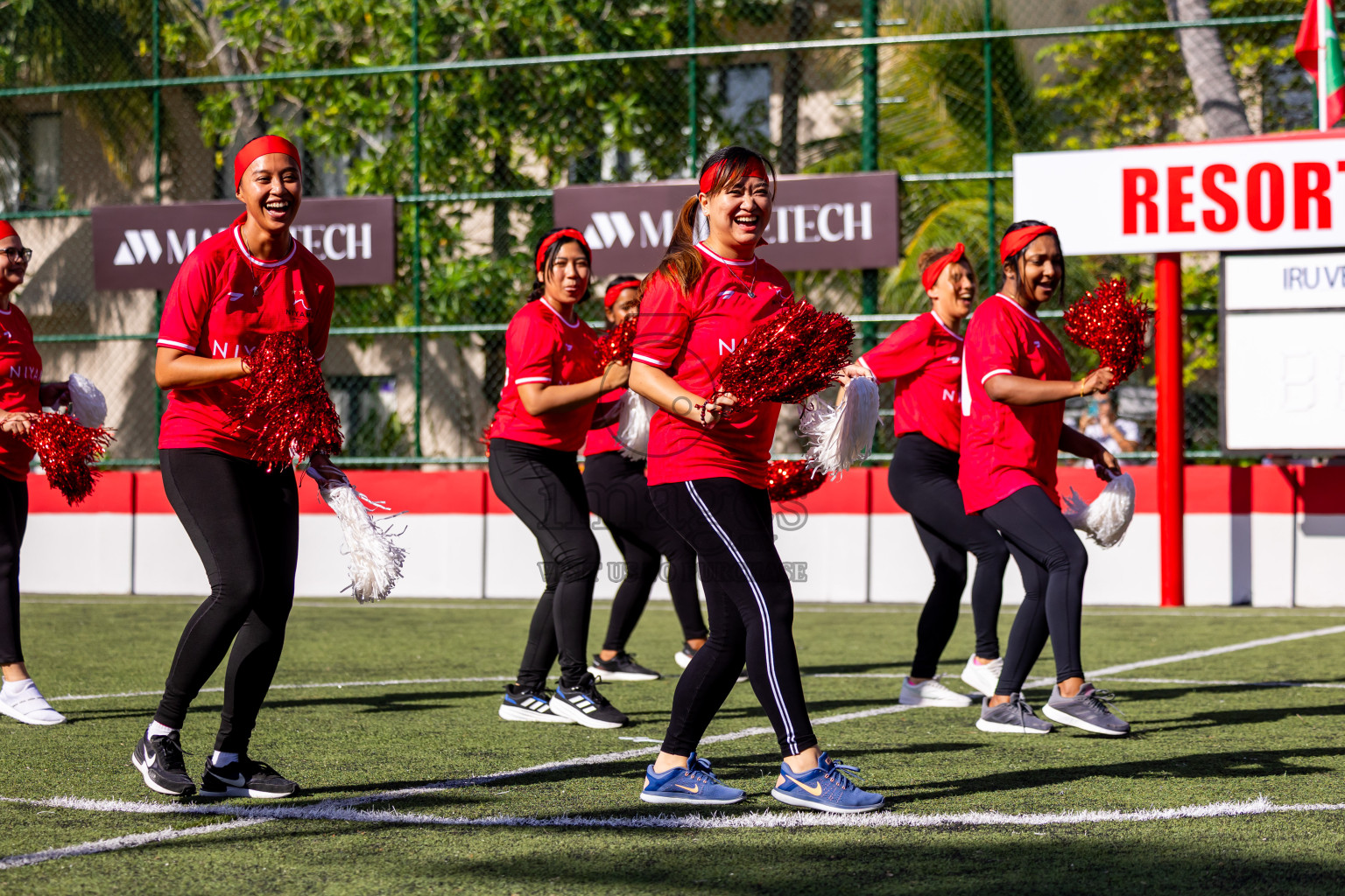 Niyama vs Iru Veli in Day 1 of Resort League 2025 (Dhaalu Zone) was held on Thursday, 15th May 2025 in Niyama Private island, Dhaalu Atoll, Maldives. Photos: Nausham Waheed / images.mv