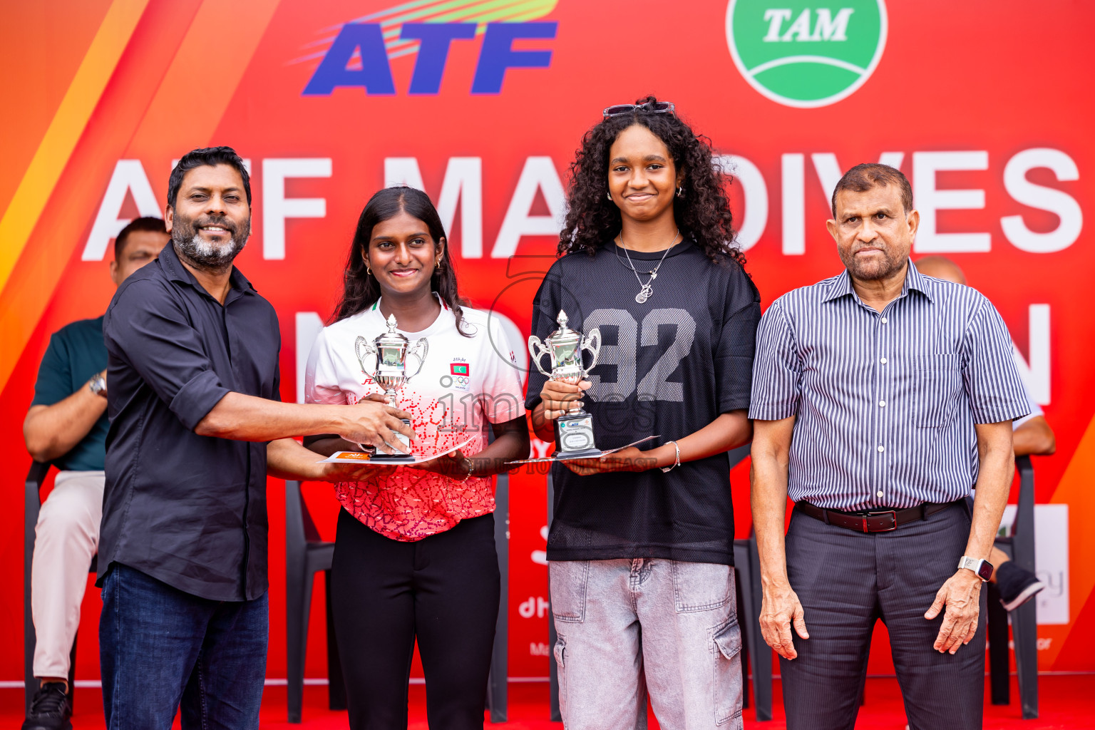 Finals of ATF Maldives Junior Open Tennis was held in Male' Tennis Court, Male', Maldives on Saturday, 21st December 2024. Photos: Nausham Waheed/ images.mv