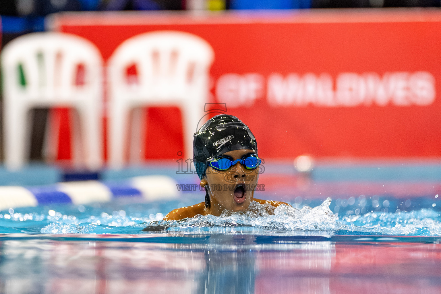 Day 4 of BML 6th National Kids Swimming Kids Festival 2025 held in Hulhumale', Maldives on Thursday, 6th November 2024. Photos: Hassan Simah / images.mv
