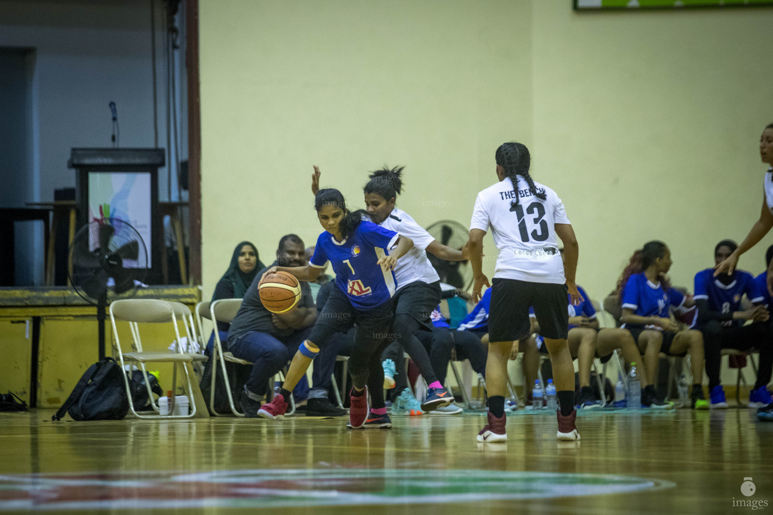 Cyclone BS vs The Bench in 13th National Basketball League 2018 (Women's Division), 10th December 2018, Monday Photos: Suadh Abdul Sattar / images.mv