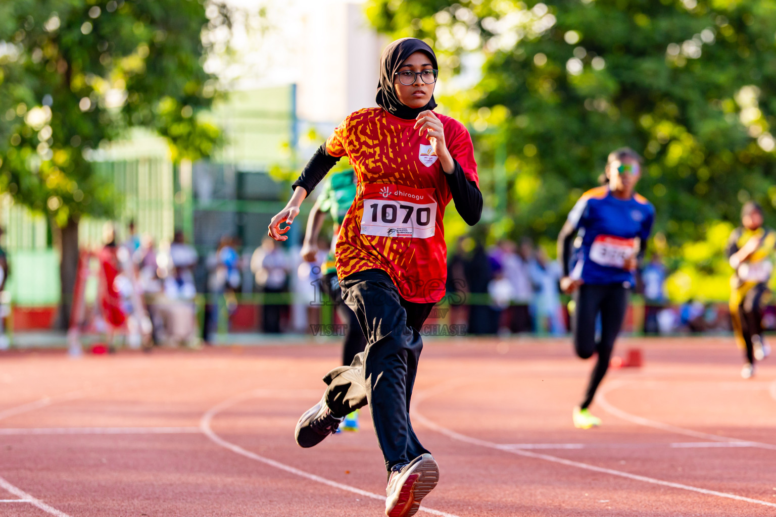 Day 1 of Inter-school Athletics Championship 2025 held in Ekuveni Synthetic Track, Male', Maldives on Monday, 06th October 2025. Photos by: Nausham Waheed / Images.mv