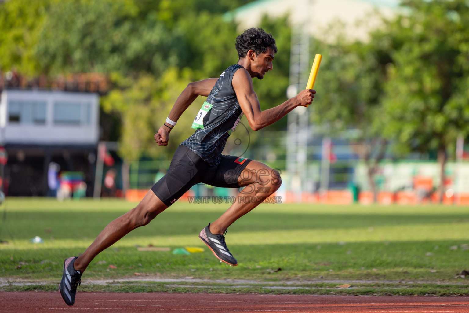 Day 3 of 33rd National Athletics Championship was held in Ekuveni Track at Male', Maldives on Saturday, 7th September 2024. Photos: Suaadh Abdul Sattar / images.mv