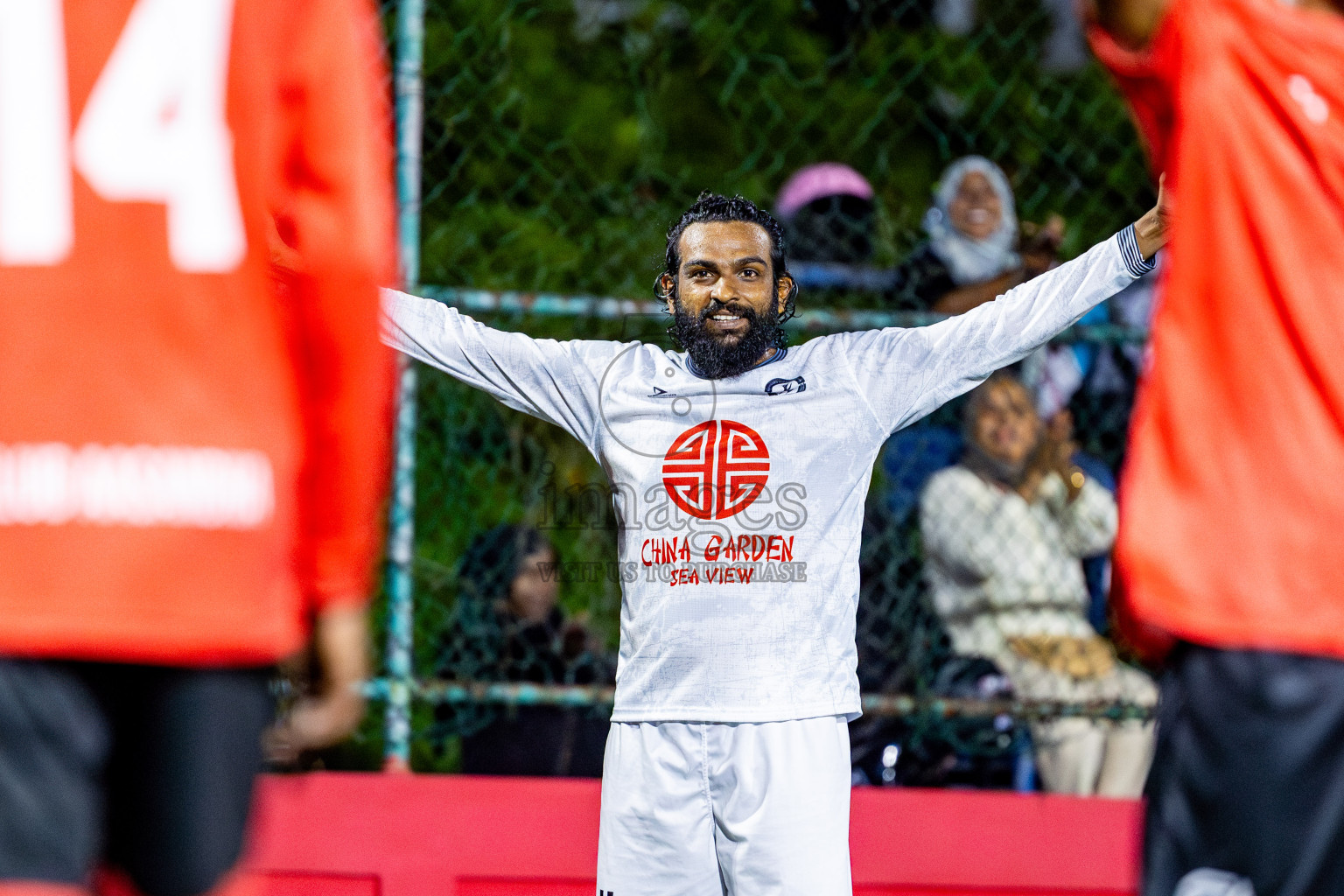 Club Aasandha vs Kulhivaru Vuzaara in Day 7 of Office League 2025 was held on Tuesday, 22nd April 2025 in Hulhumale', Maldives. Photos: Nausham Waheed / images.mv