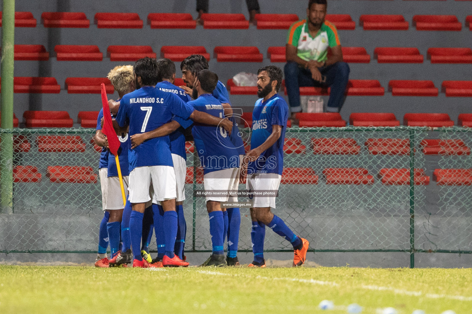 Nilandhoo FC vs United Victory in Dhiraagu Dhivehi Premier League 2019 held in Male', Maldives on 5th July 2019 Photos: Suadh Abdul Sattar/images.mv