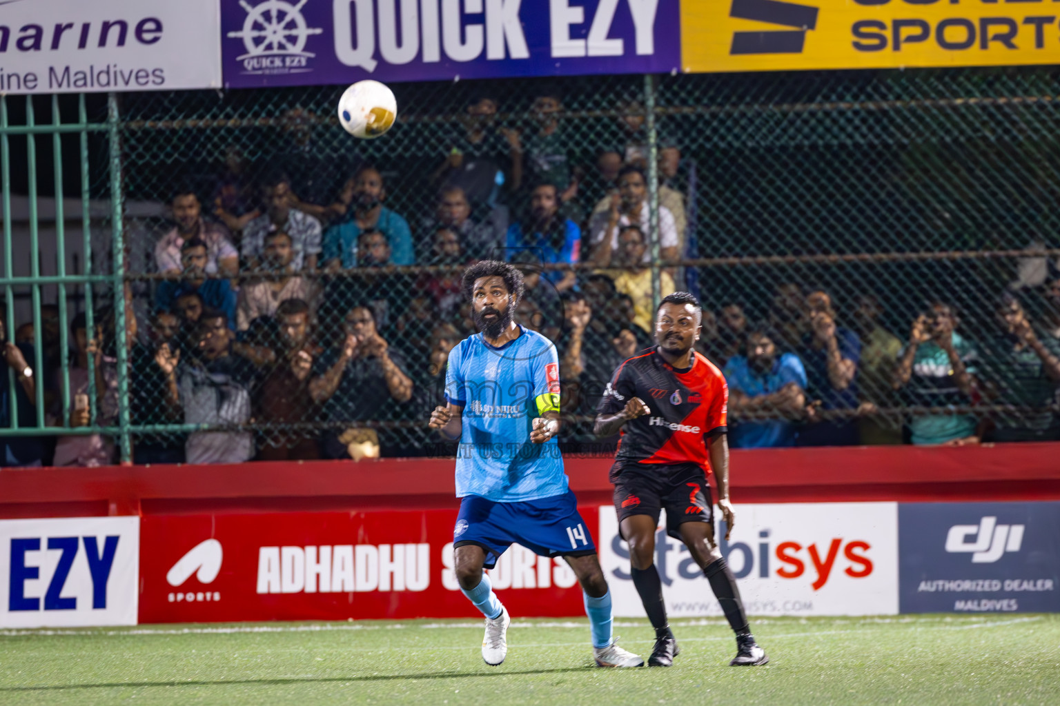 M Dhiggaru vs M Muli in Meemu Atoll Finals in Day 25 of Golden Futsal Challenge 2025 was held on Wednesday , 28th January 2025, in Hulhumale', Maldives. Photos: Ismail Thoriq / images.mv