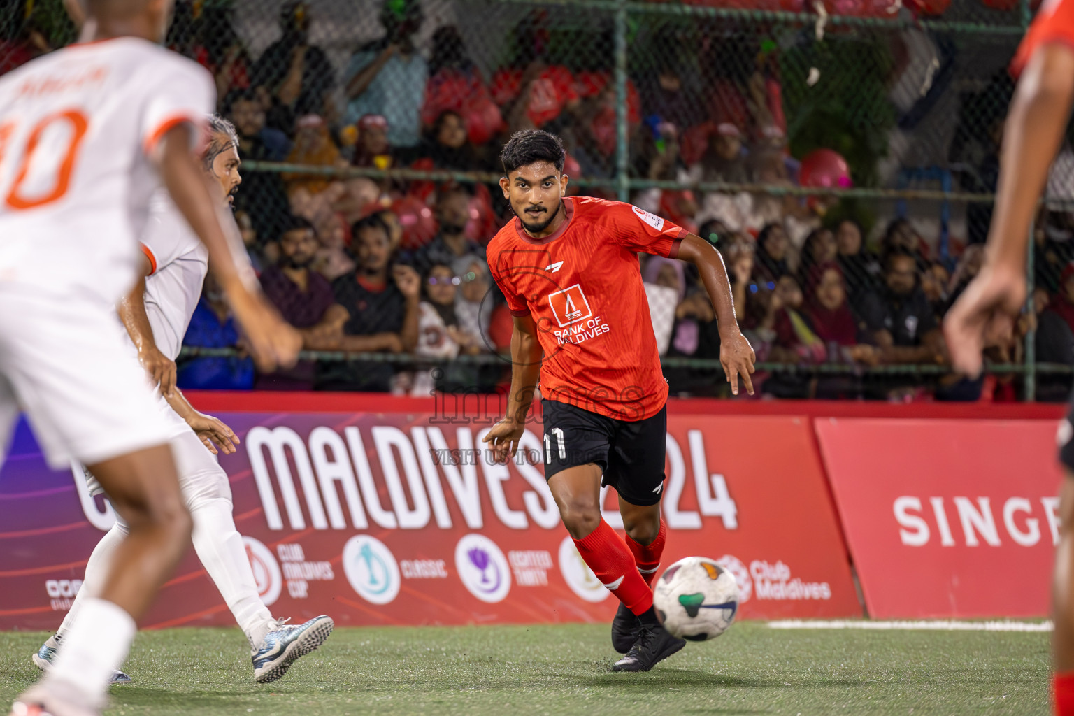 United BML vs Dhiraagu in Round of 16 of Club Maldives Cup 2024 held in Rehendi Futsal Ground, Hulhumale', Maldives on Tuesday, 8th October 2024. Photos: Ismail Thoriq / images.mv