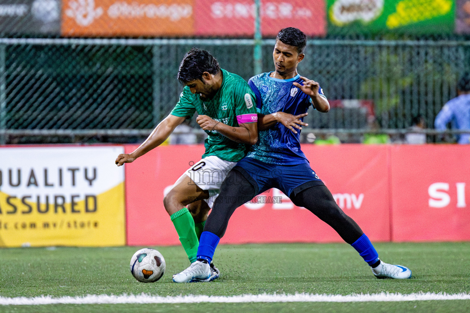 TEAM BADHAHI vs THAULEEMEE GULHUN in Club Maldives Classic 2024 held in Rehendi Futsal Ground, Hulhumale', Maldives on Monday, 16th September 2024. Photos: Shu / images.mv