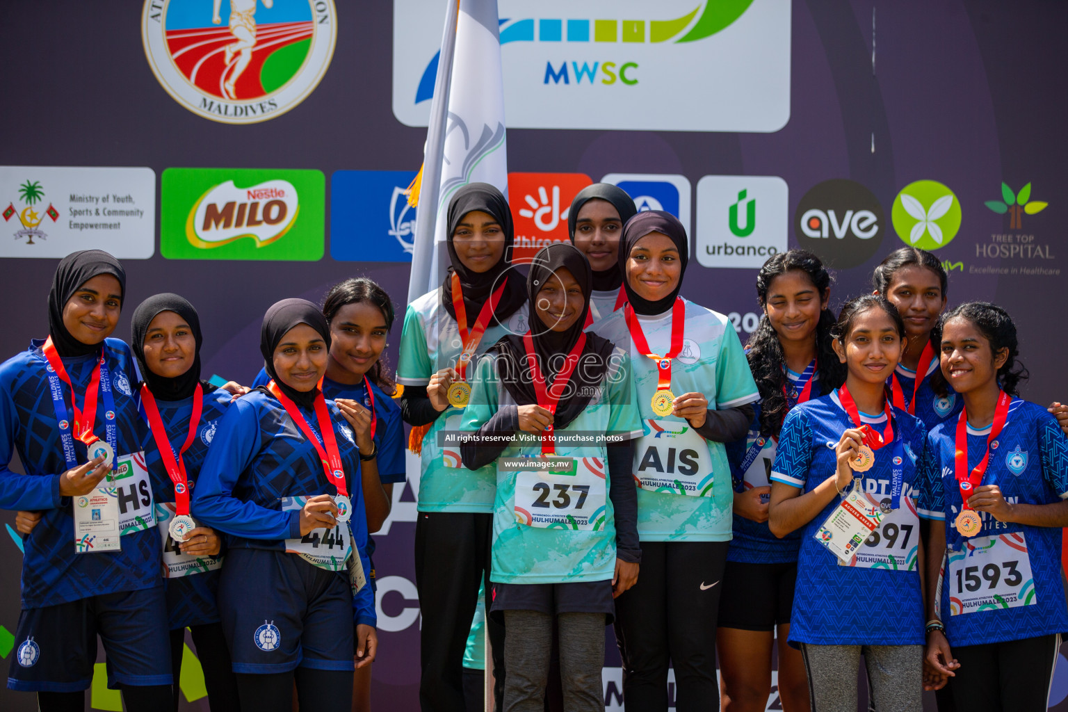 Final Day of Inter School Athletics Championship 2023 was held in Hulhumale' Running Track at Hulhumale', Maldives on Friday, 19th May 2023. Photos: Mohamed Mahfooz Moosa / images.mv