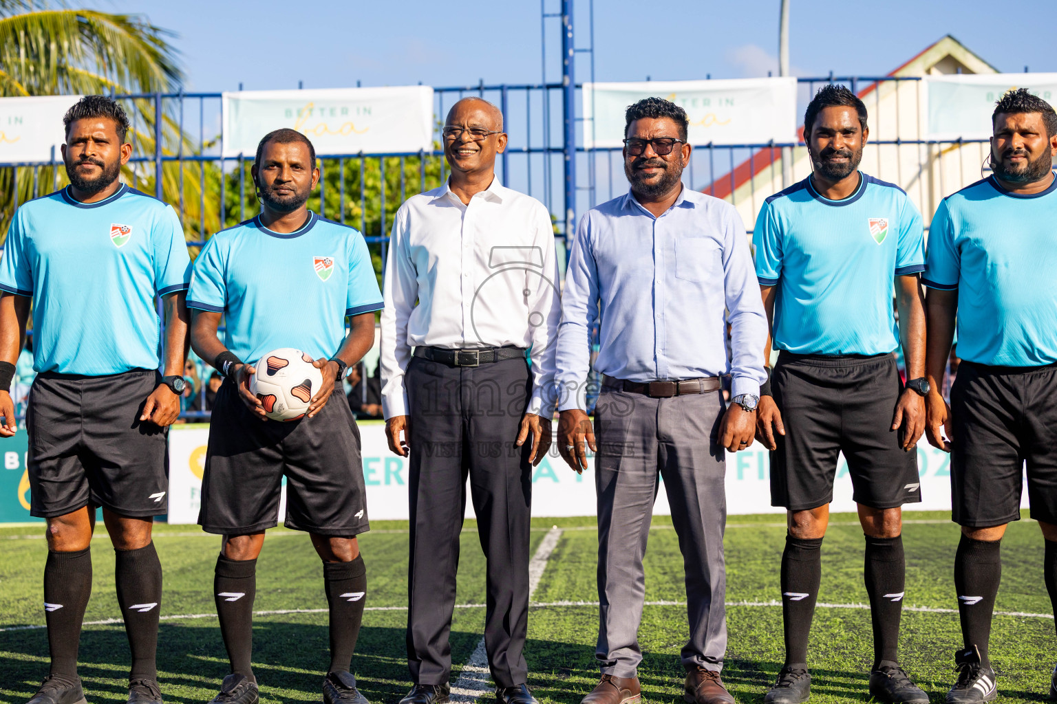 Dhonfanu vs Eydhafushi in Day 1 of Better in Baa Futsal Fiesta 2025 Woman's division held in B. Eydhafushi, Maldives on Wednesday, 5th November 2025. Photos: Nausham Waheed / images.mv