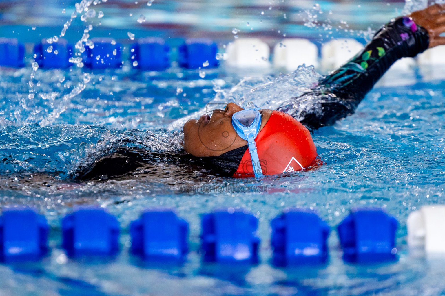 Day 2 of 20th Inter-school Swimming Competition 2024 held in Hulhumale', Maldives on Sunday, 13th October 2024. Photos: Nausham Waheed / images.mv