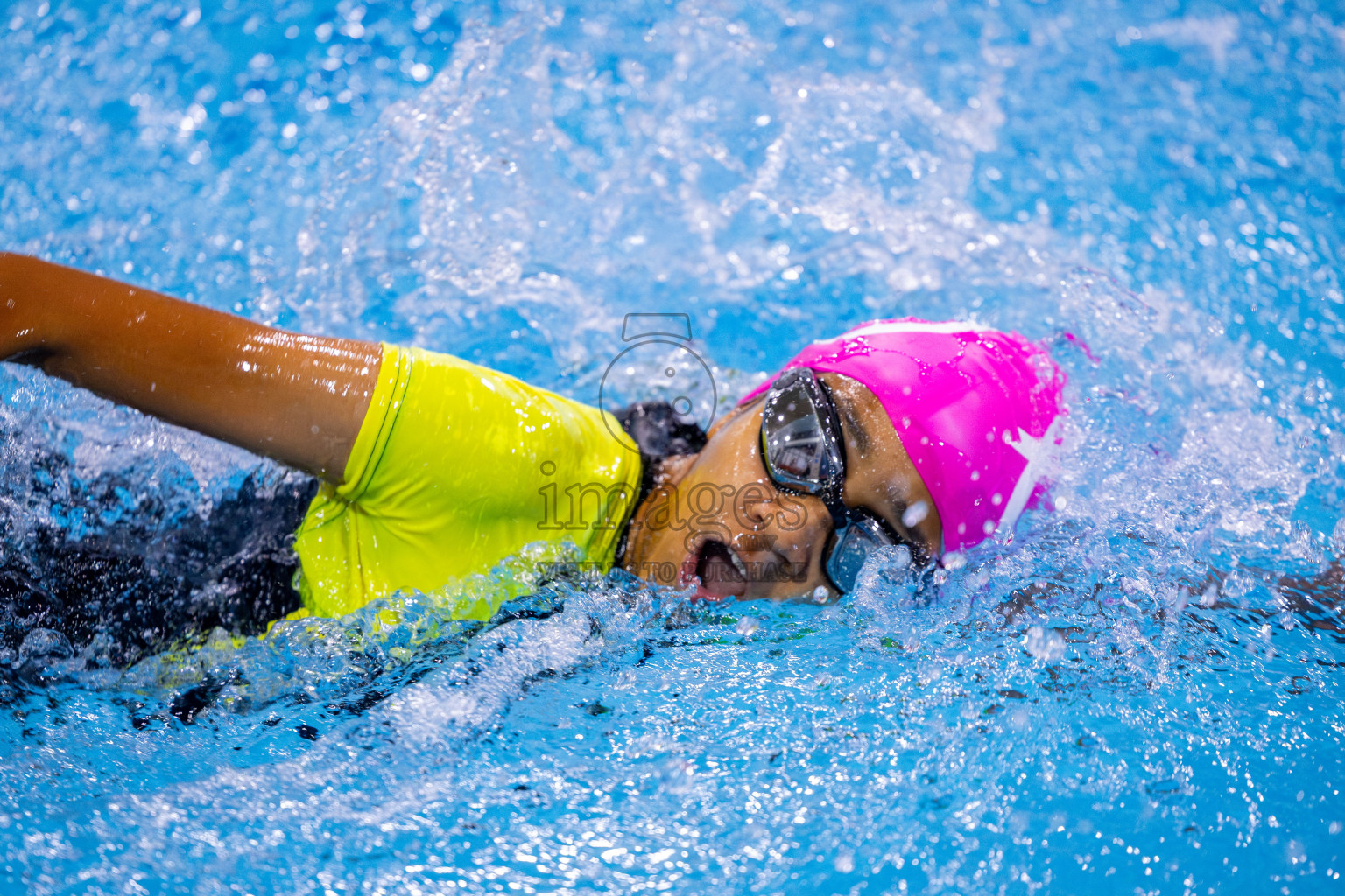Day 2 of BML 21st Interschool Swimming Competition 2025 was held in Hulhumale' Swimming Pool, Hulhumale', Maldives on Sunday, 12th October 2025. Photos: Ismail Thoriq / images.mv