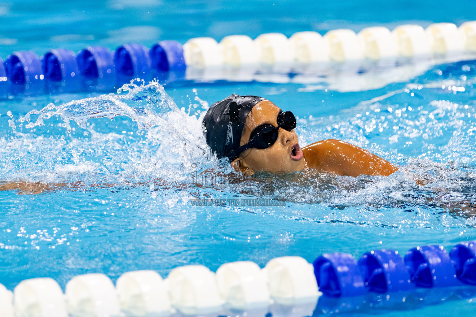 Day 2 of BML 6th National Kids Swimming Kids Festival 2025 held in Hulhumale', Maldives on Tuesday, 4th November 2024. Photos: Hassan Simah / images.mv