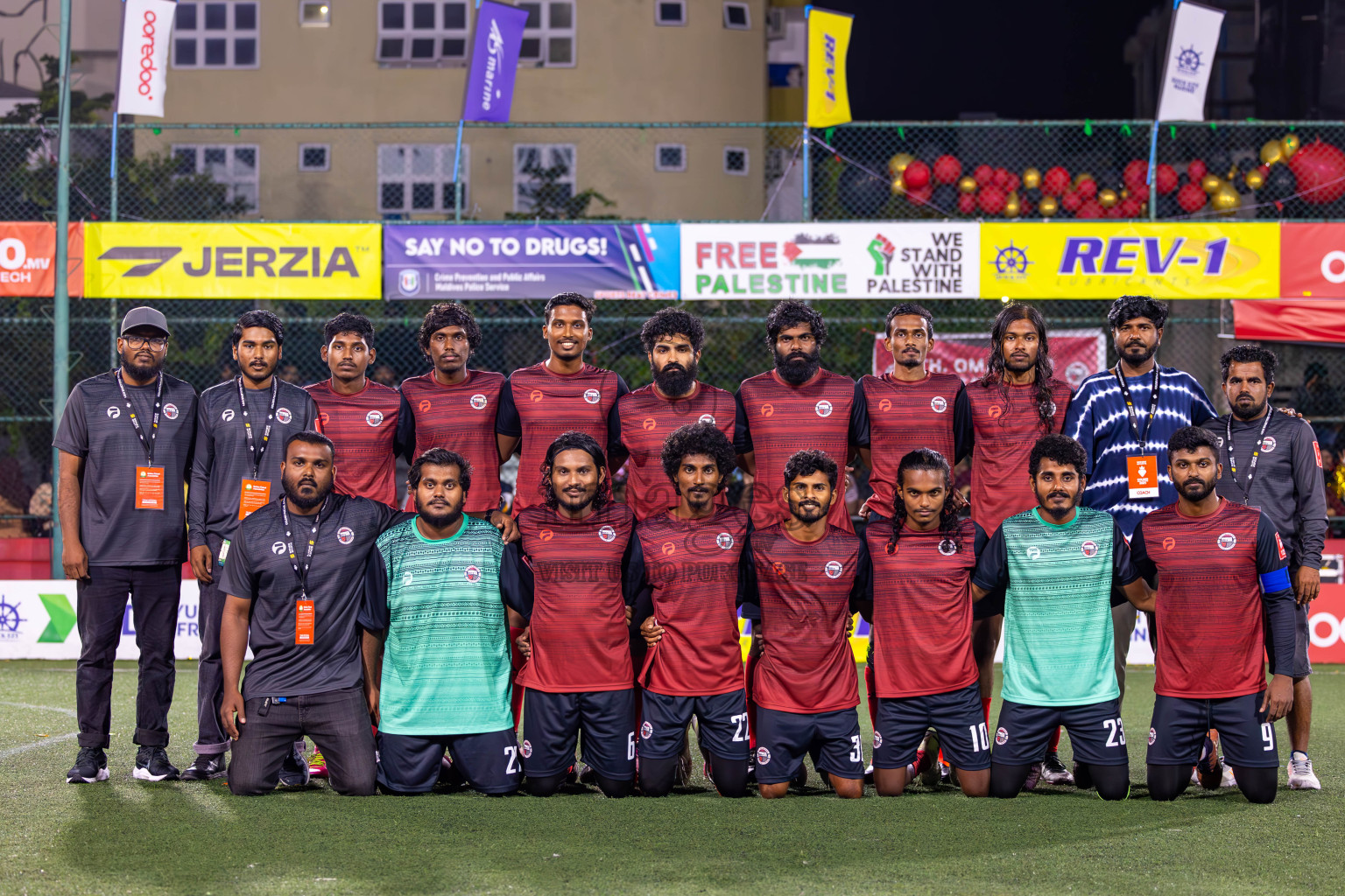Th Thimarafushi vs Th Omadhoo in Day 27 of Golden Futsal Challenge 2024 was held on Saturday , 10th February 2024 in Hulhumale', Maldives
Photos: Ismail Thoriq / images.mv
