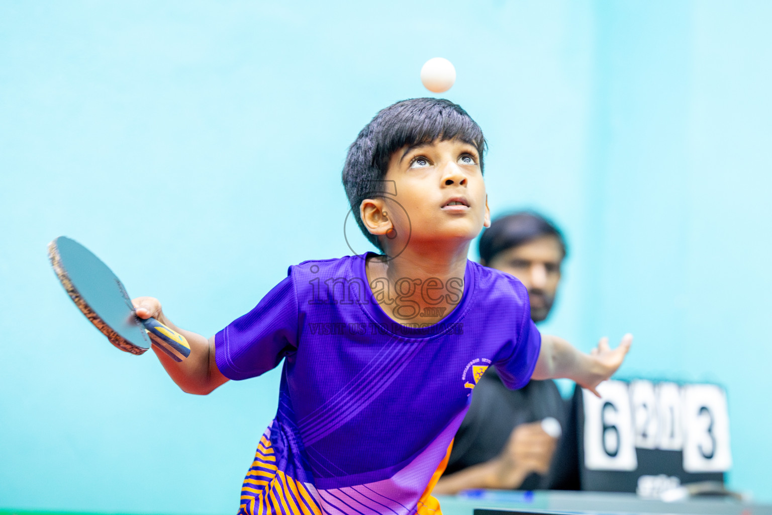 Day 2 of Interschool Table Tennis Tournament 2025 held at Male' TT Hall, Male', Maldives on Thursday, 15th May 2025. Photos By: Ismail Thoriq / images.mv