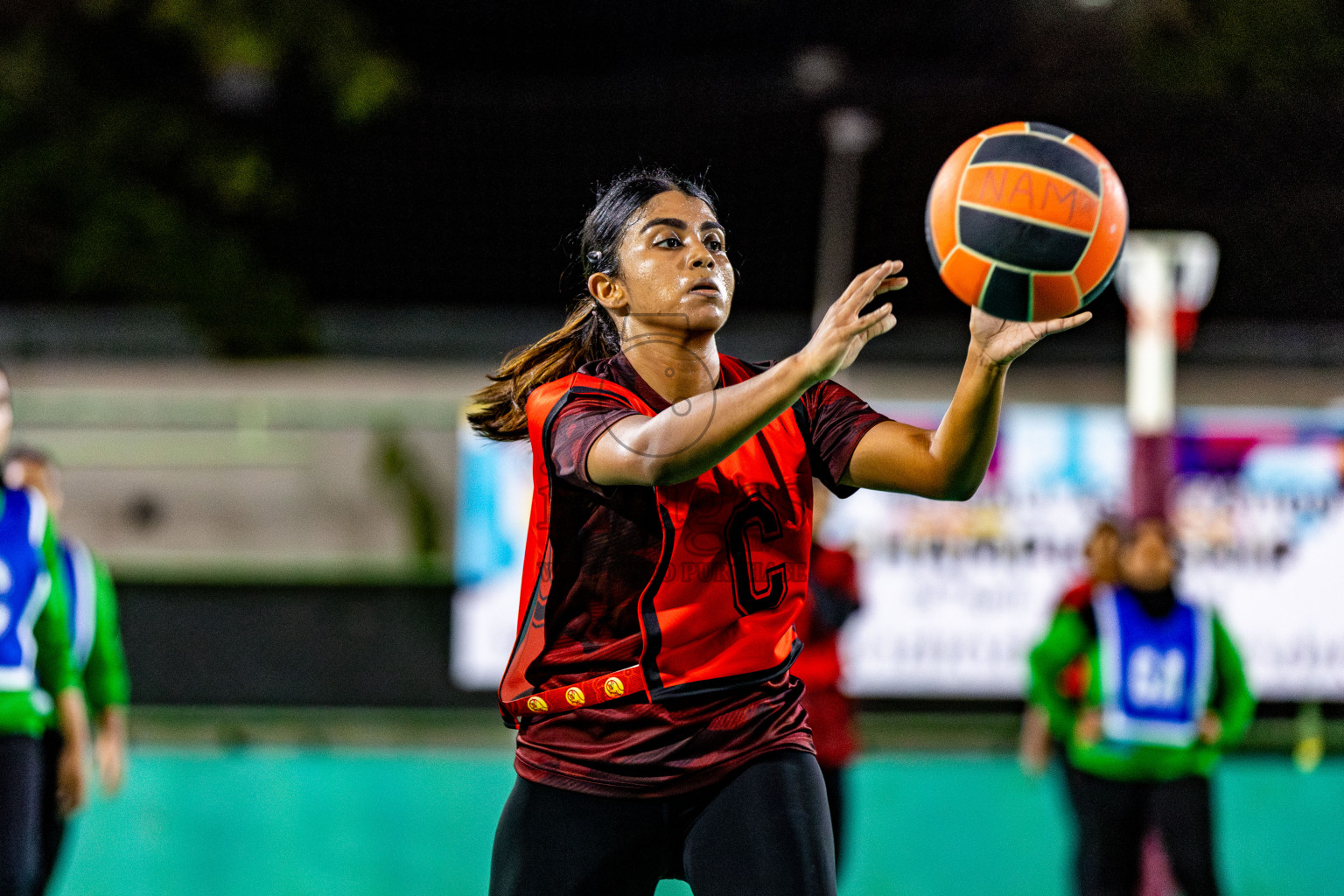 Day 3 of 23rd Netball Association Championship was held in Ekuveni Netball Court at Male', Maldives on Saturday, 27th April 2024. Photos: Nausham Waheed / images.mv