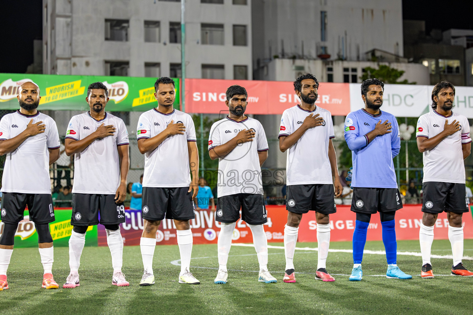 TEAM BADHAHI vs KULHIVARU VUZARA CLUB in the Semi-finals of Club Maldives Classic 2024 held in Rehendi Futsal Ground, Hulhumale', Maldives on Tuesday, 19th September 2024. 
Photos: Ismail Thoriq / images.mv